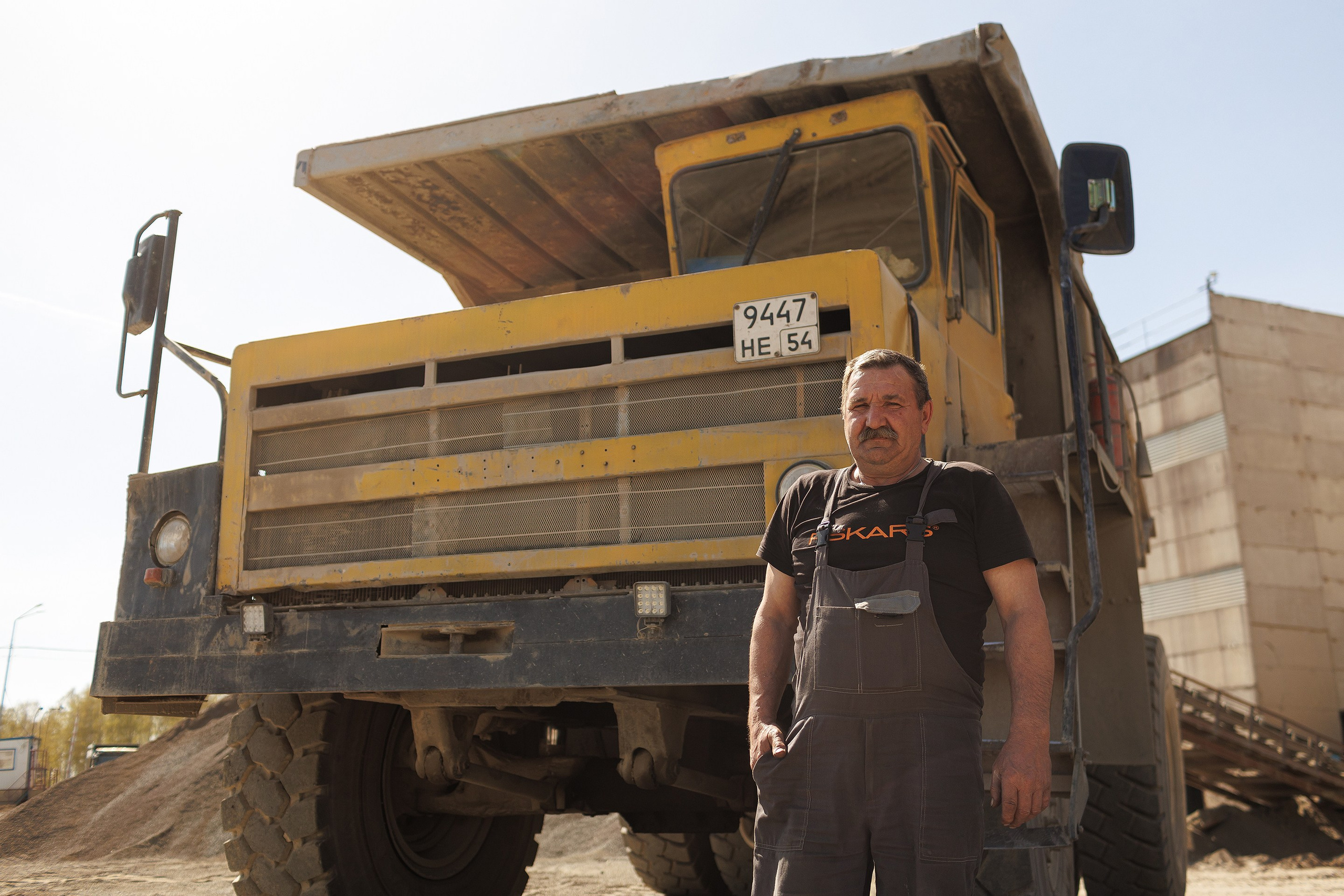 Промышленная фотосъемка на карьере. Профессиональный фотограф в Новосибирске