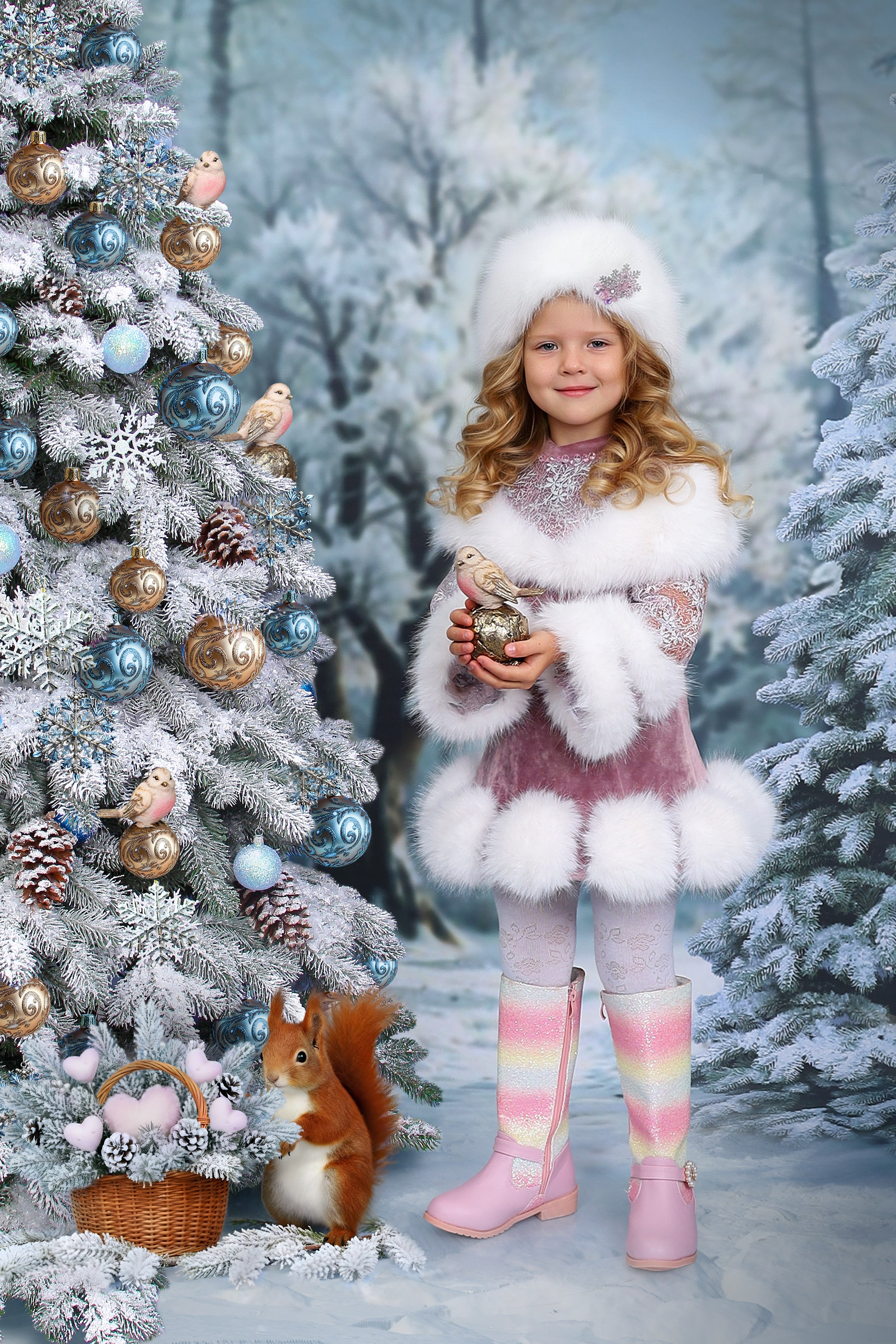 КОМПАНИЯ КРАЙФОТО ФОТОСЕСССИЯ ЗИМНЯЯ СКАЗКА