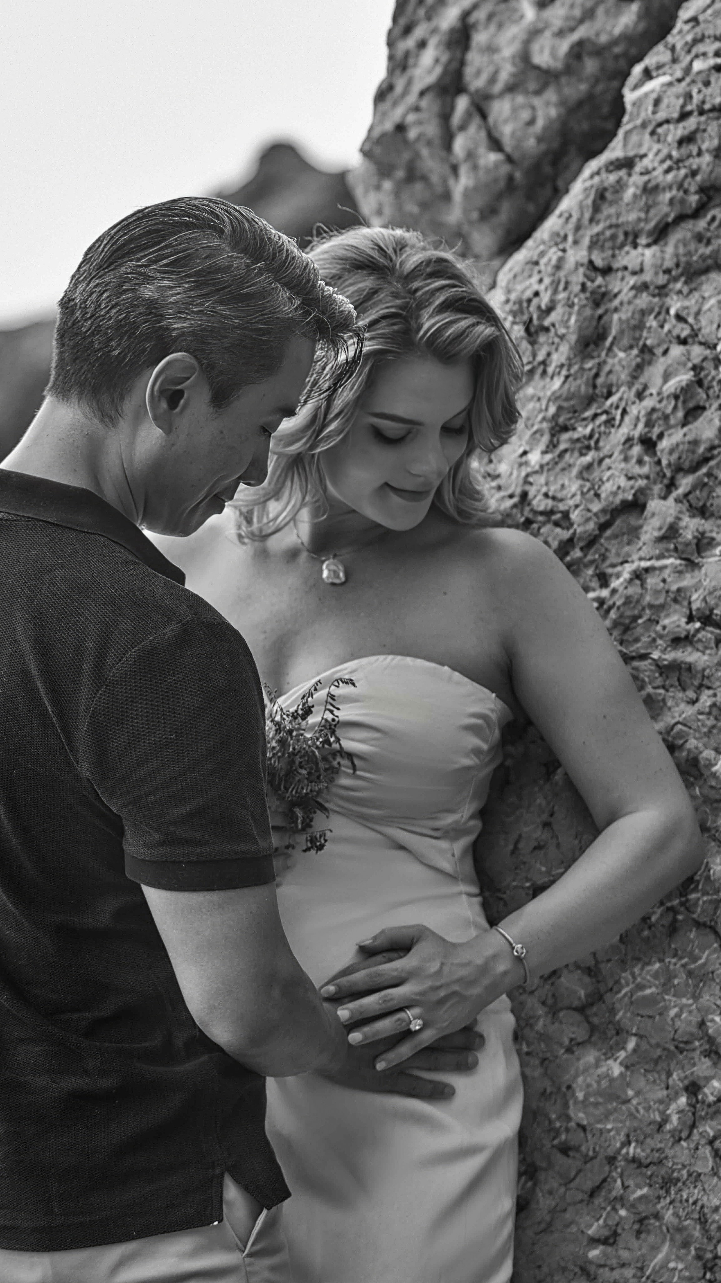 Pregnancy Photoshoot in Montenegro | Sveti Stefan Maternity Session