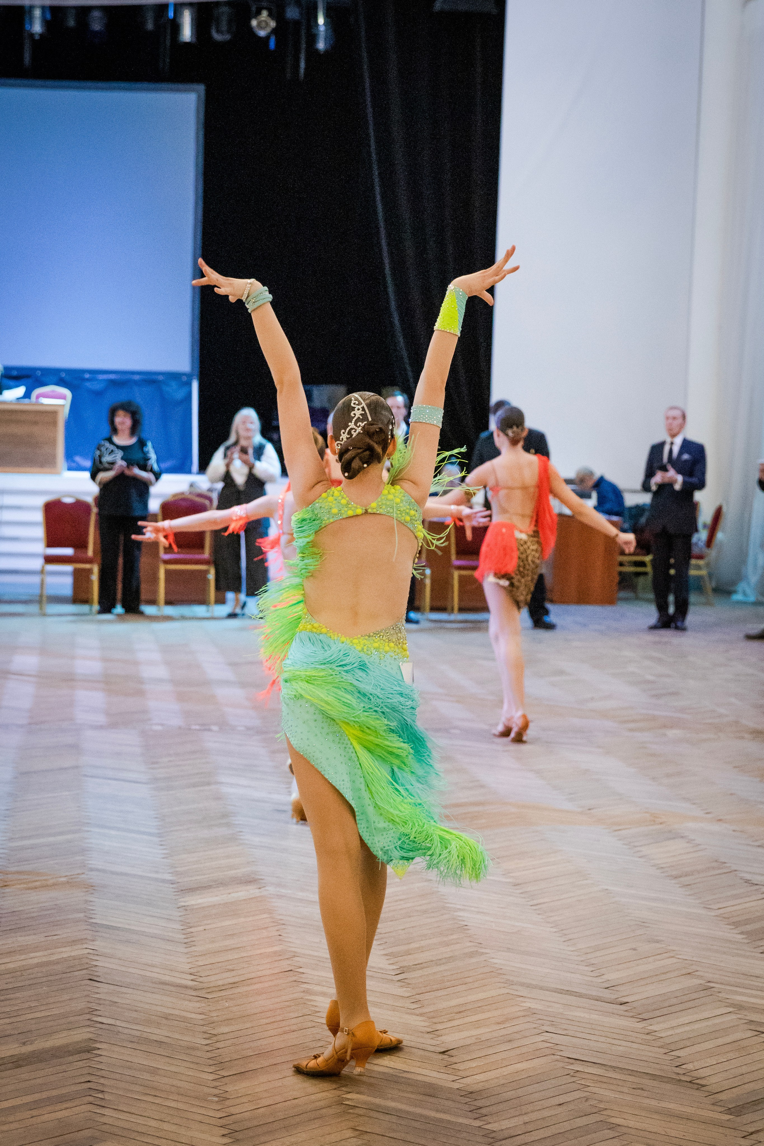 Бальные танцы, соревнования. Фотограф Анна Невская