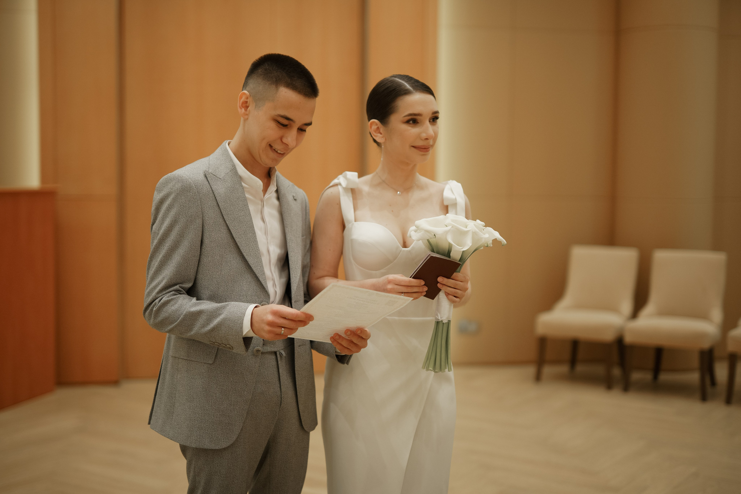 Анастасия и Денис. Свадебный фотограф Марина Попова