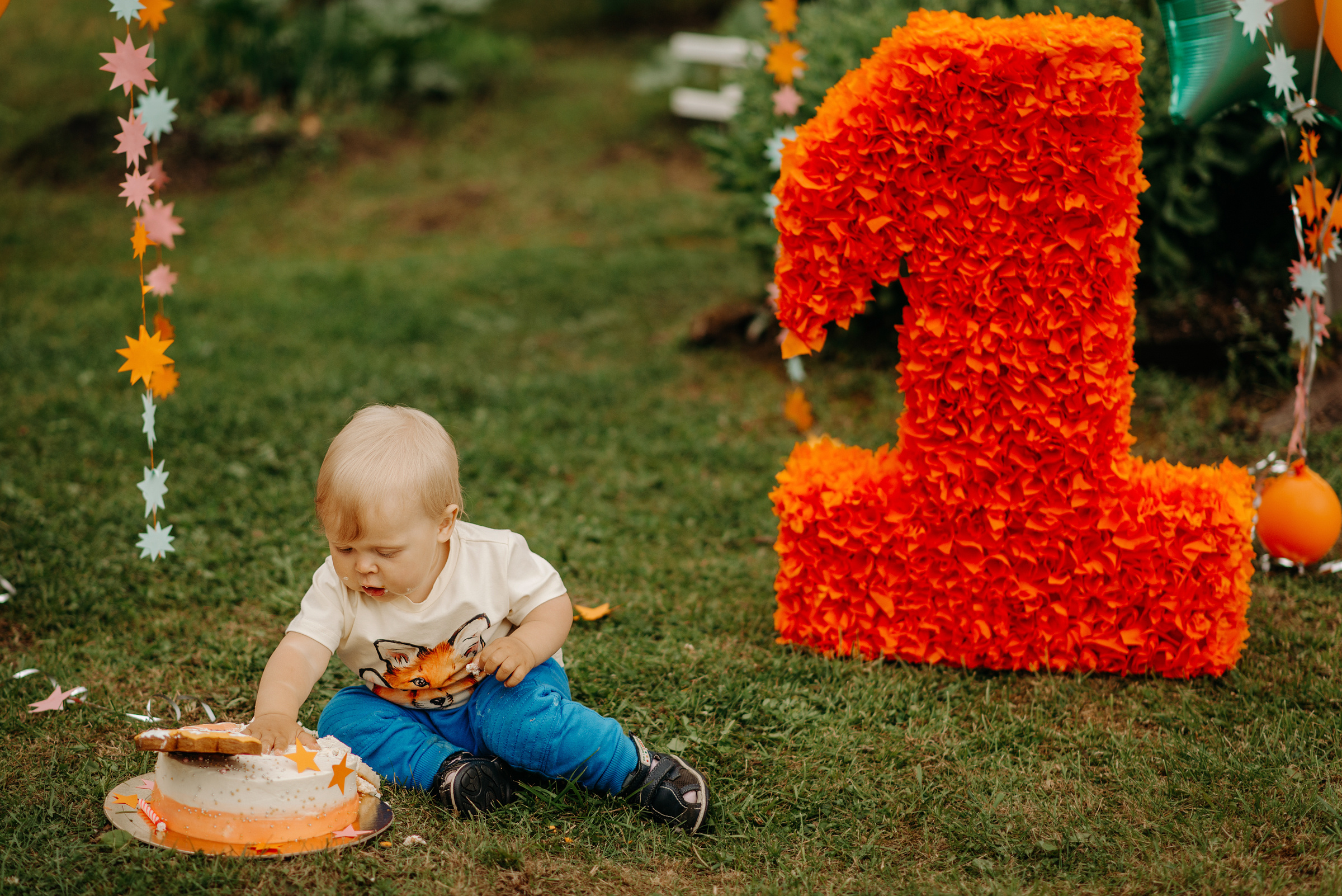 фотосессия на первый день рождения