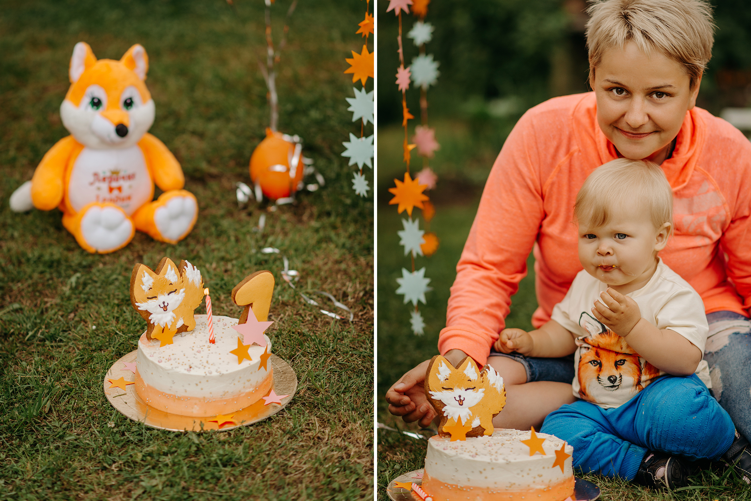 фотосессия на первый день рождения