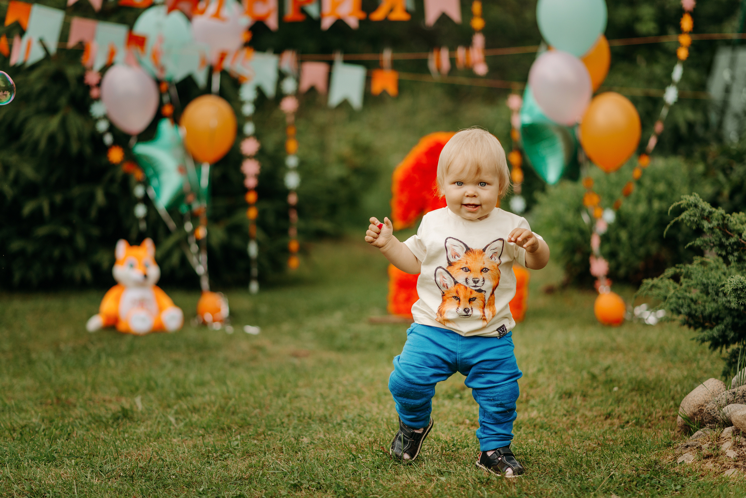 фотосессия на первый день рождения