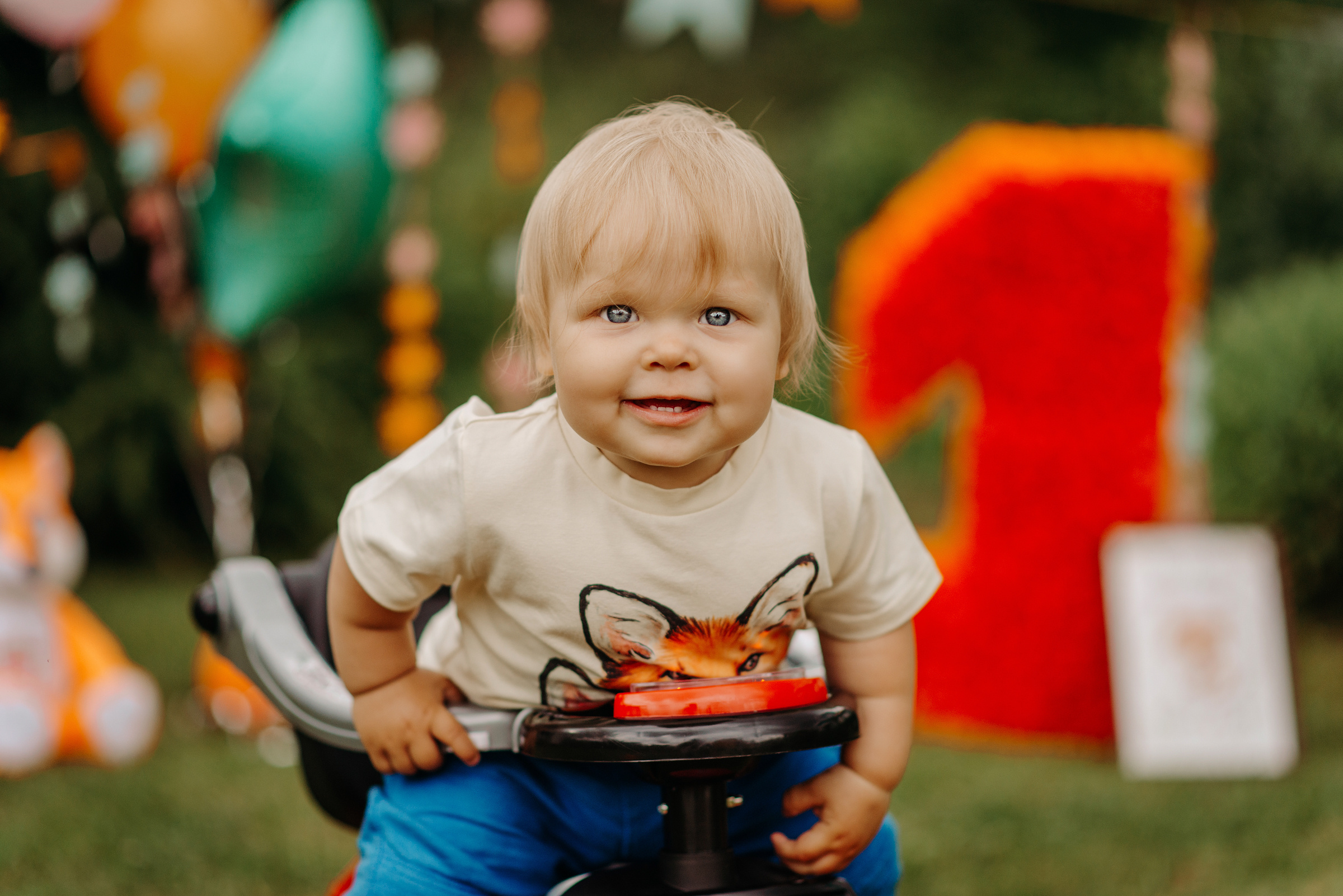 фотосессия на первый день рождения
