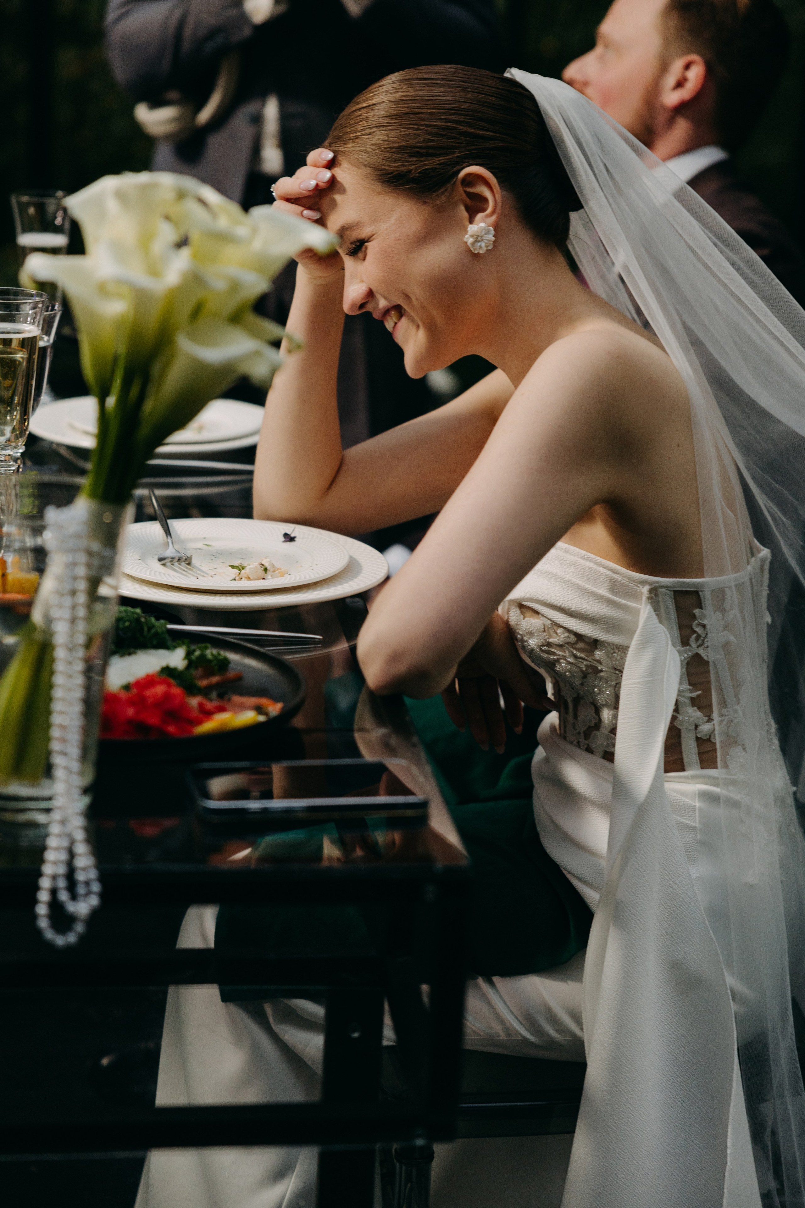 Ирина и Алексей | банкет Forest Dew. Свадебный фотограф Москва Анастасия Храмова