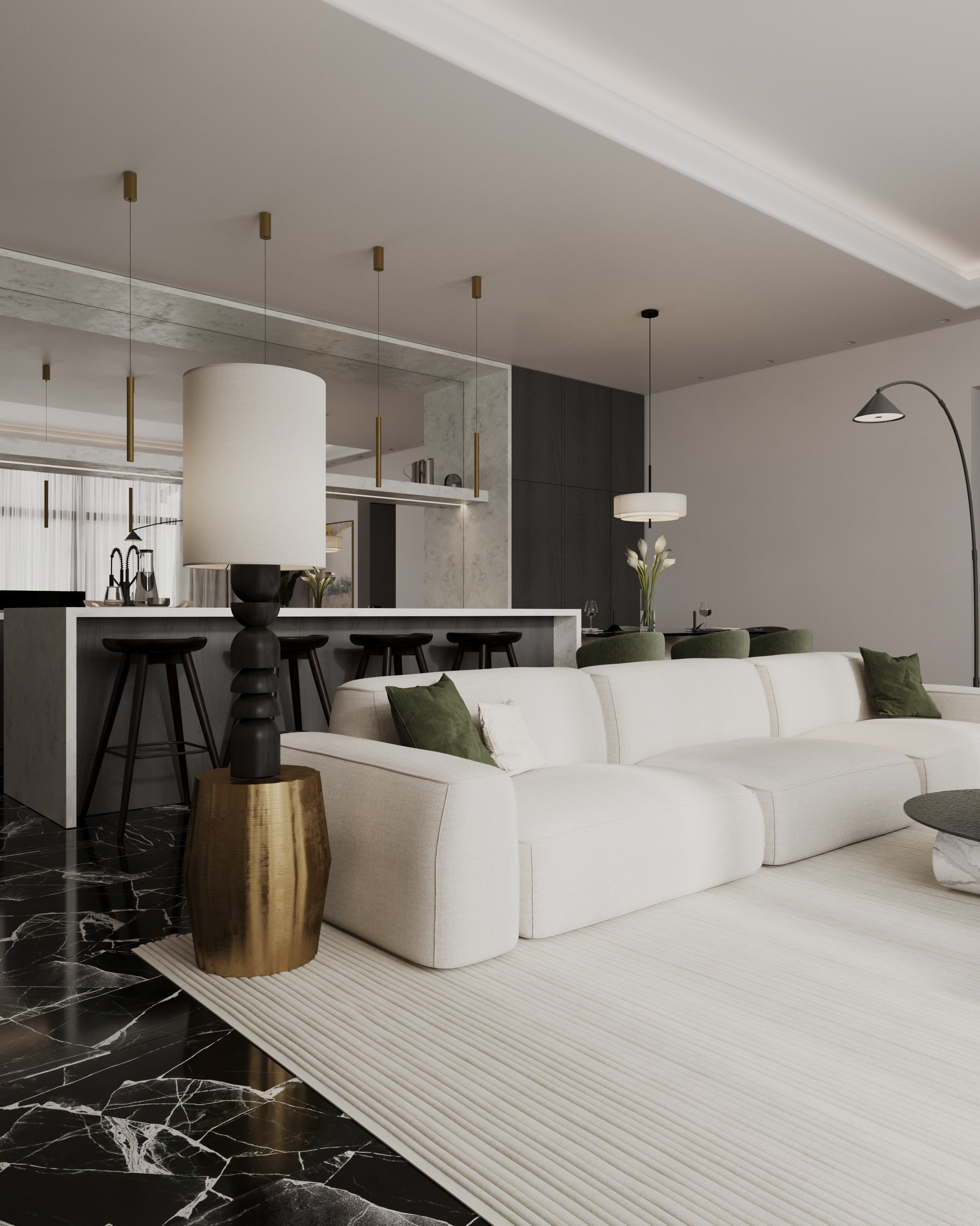 River Park | Guest house. Екатерина Коренева | 3d визуализация