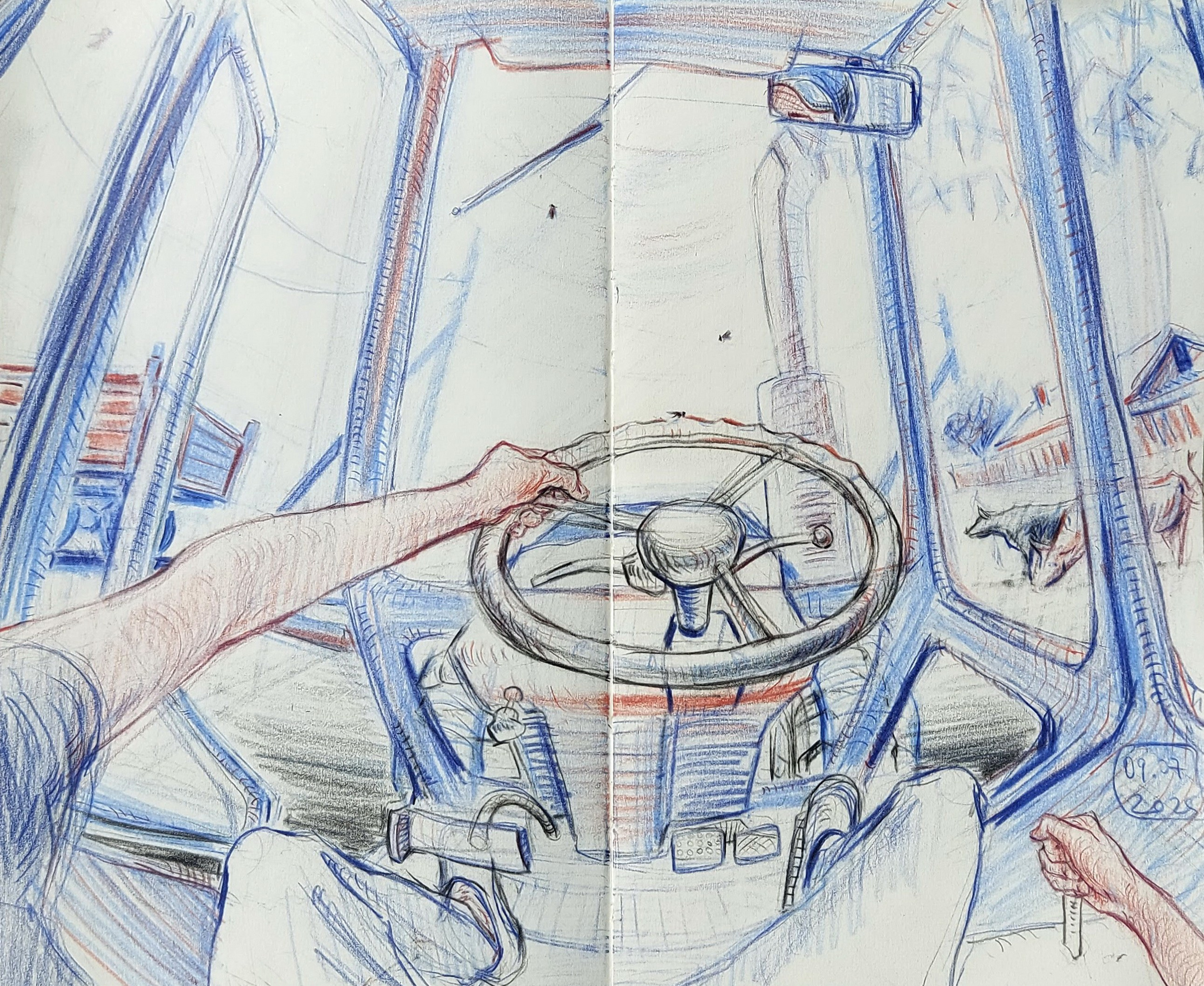 Quick Sketches. Alexander Manaenkov | Watercolor Artist from Siberia