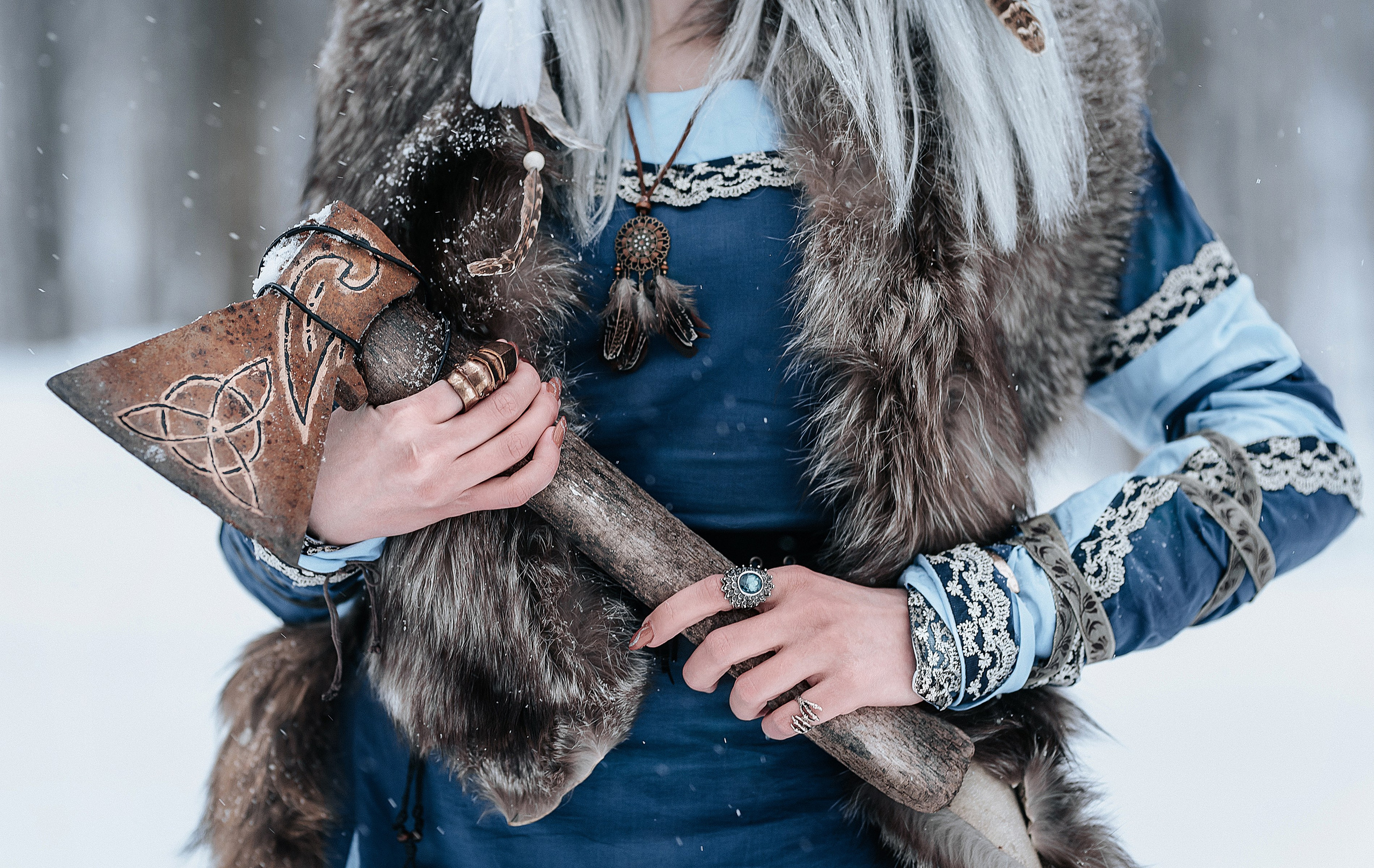 Северная воительница. Свадебный и семейный фотограф в Туле Ксения Сильвер