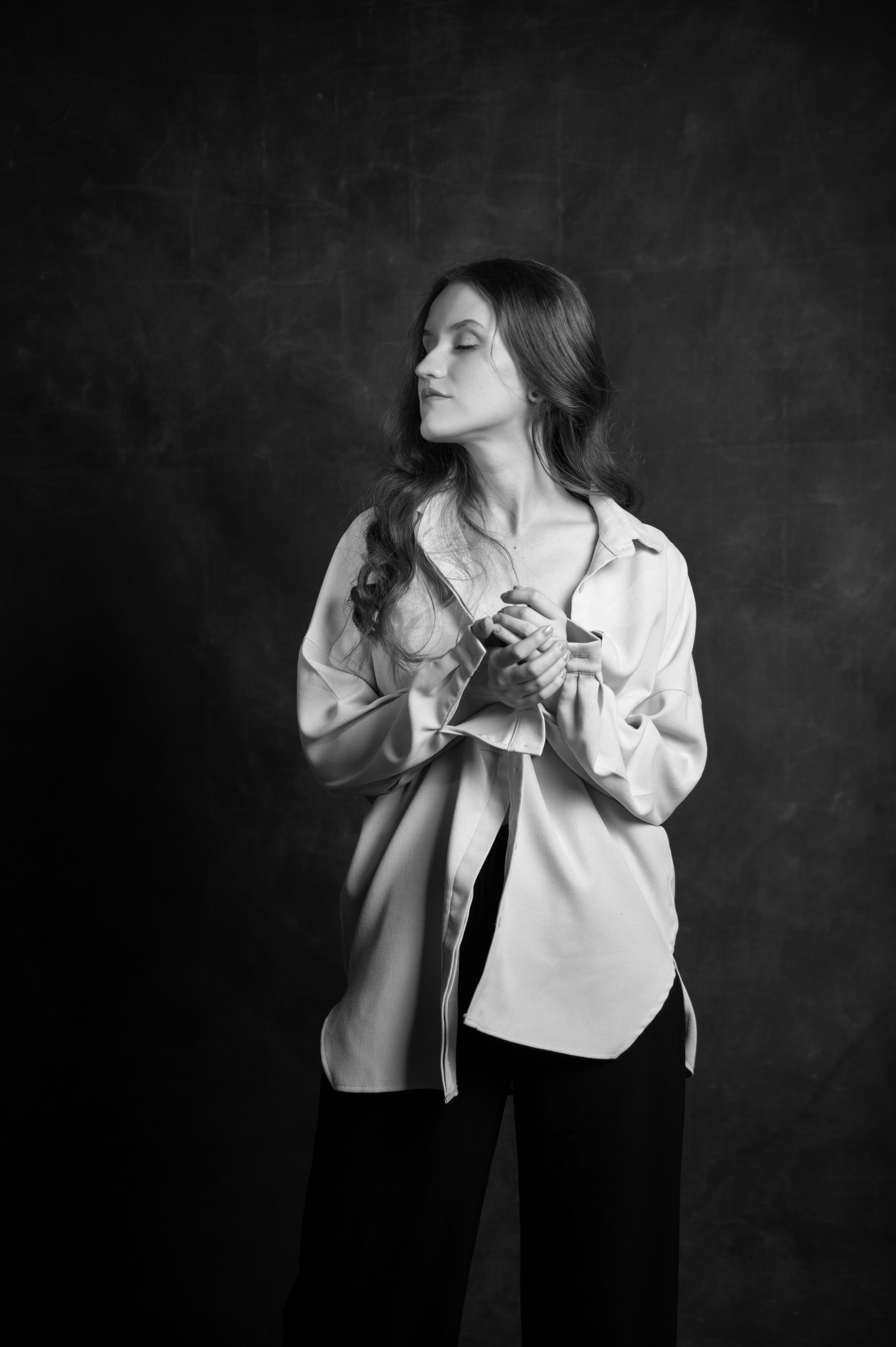 Катя. Графический дизайнер. Фотосессия в студии. Фотограф в Санкт-Петербурге Ковалева Елизавета