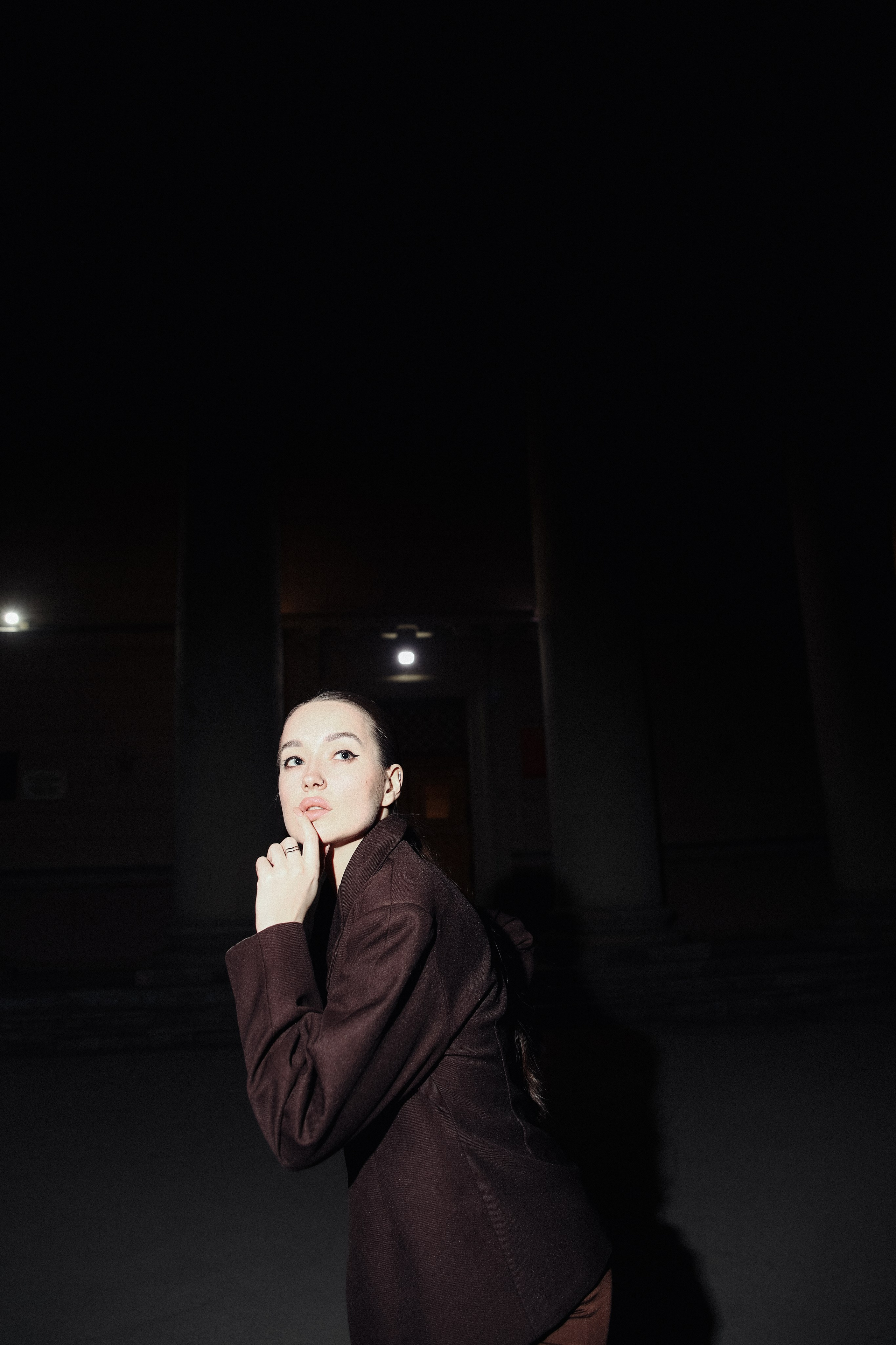 Ночная прогулки. Индивидуальный фотограф Новосибирск Настя