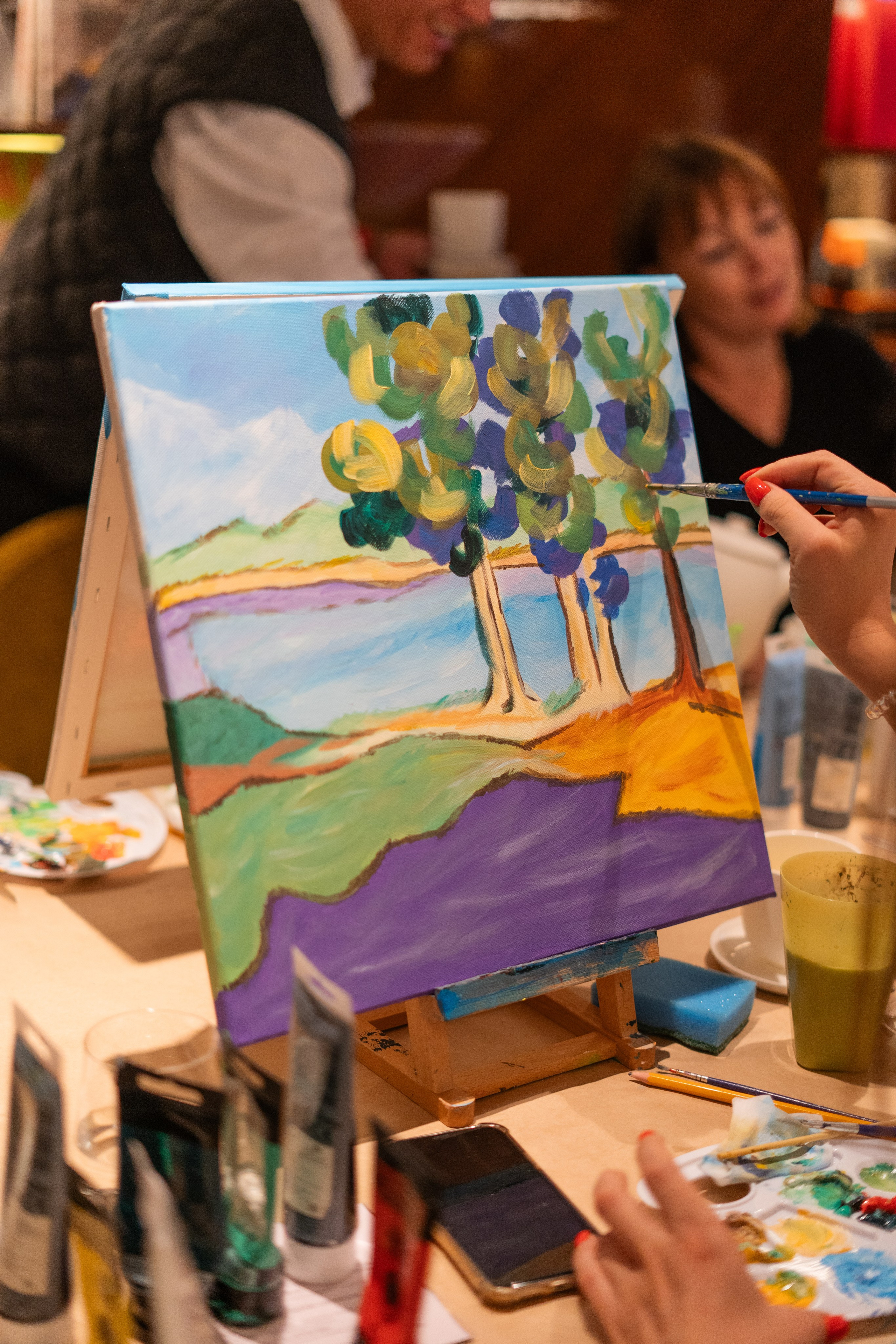 Корпоратив Teach Me Art 3. Портретный фотограф в Москве и Санкт-Петербурге Арина Чех