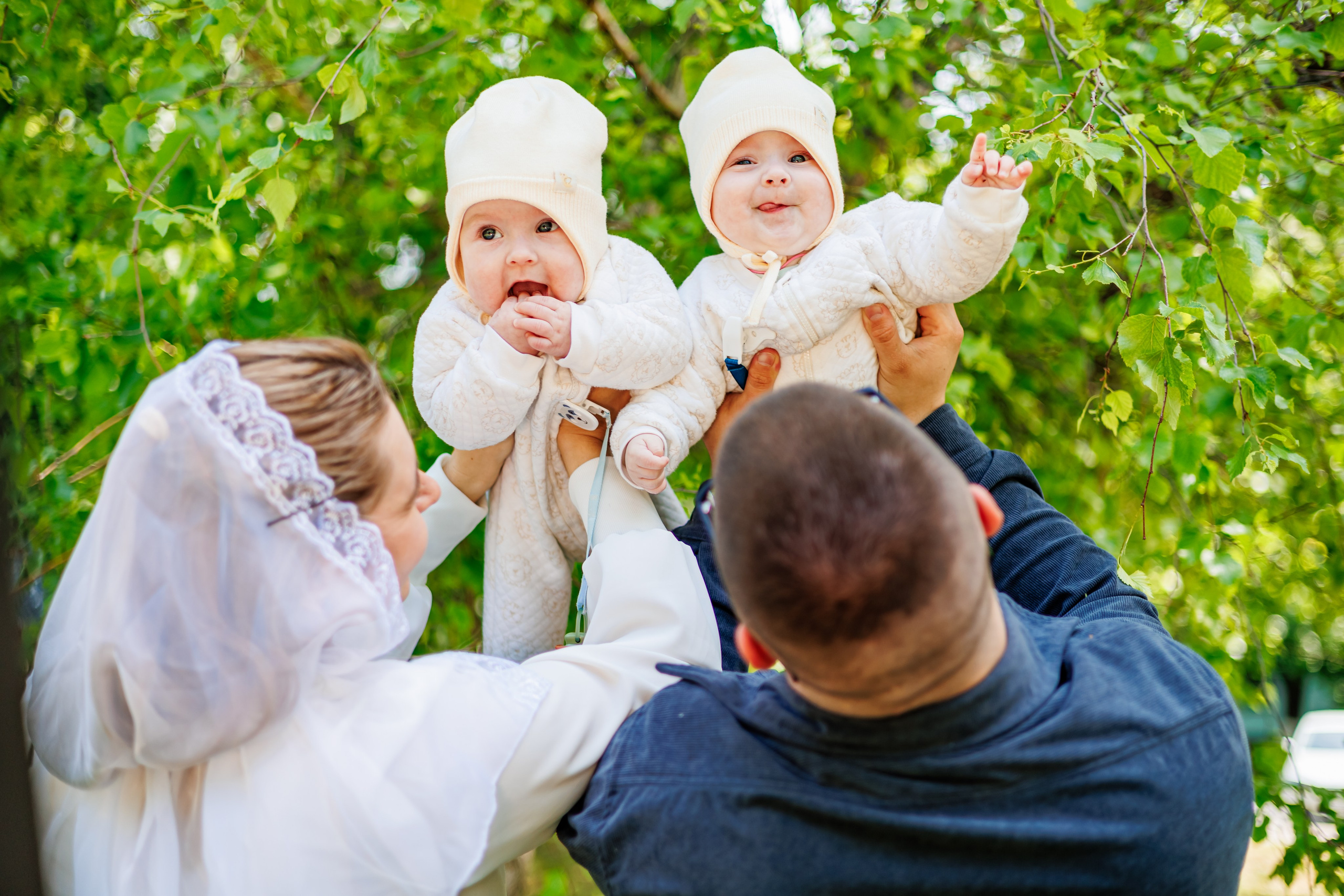 Крещение близняшек. Свадебный и семейный фотограф в Армавире