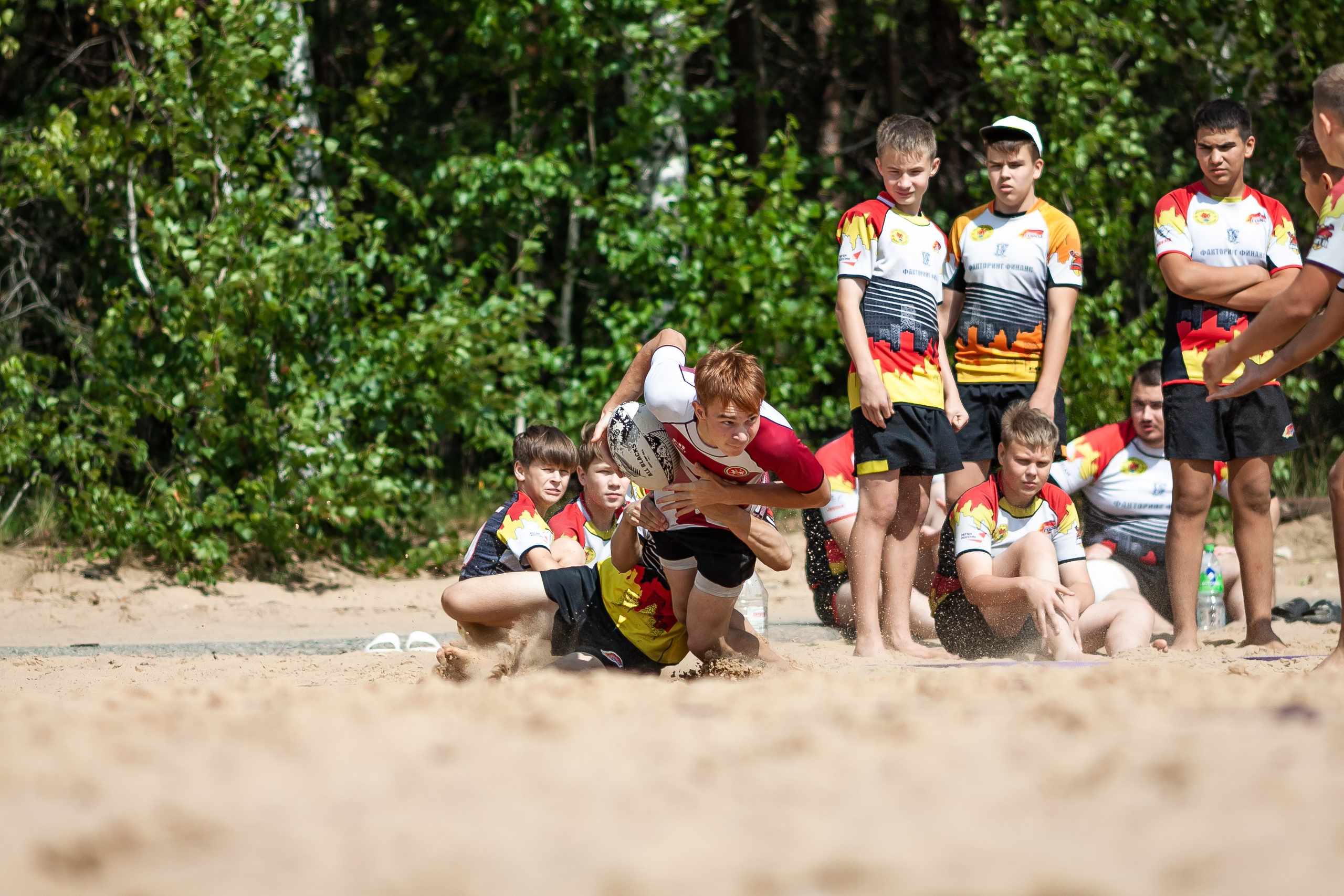 «Кубок «Молота» по пляжному Регби. Фотография