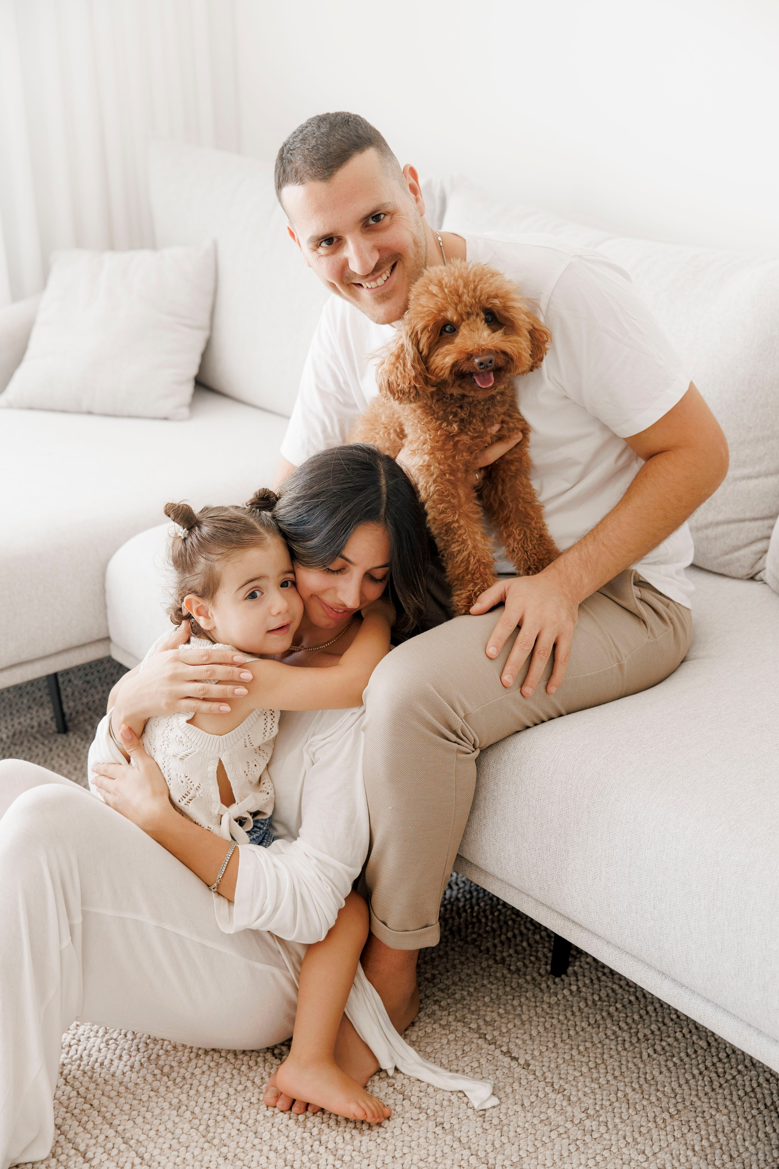 Family photoshoot at home. Главная