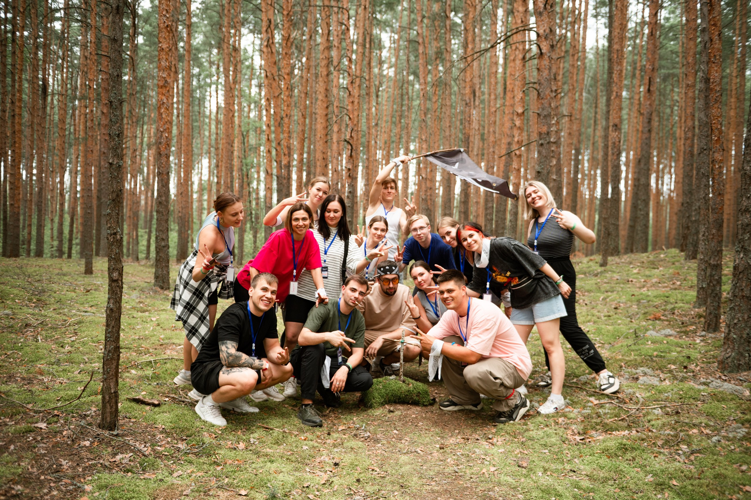 Лагерь пиратов для взрослых на острове на Волге. Фотограф Сергей Красильников