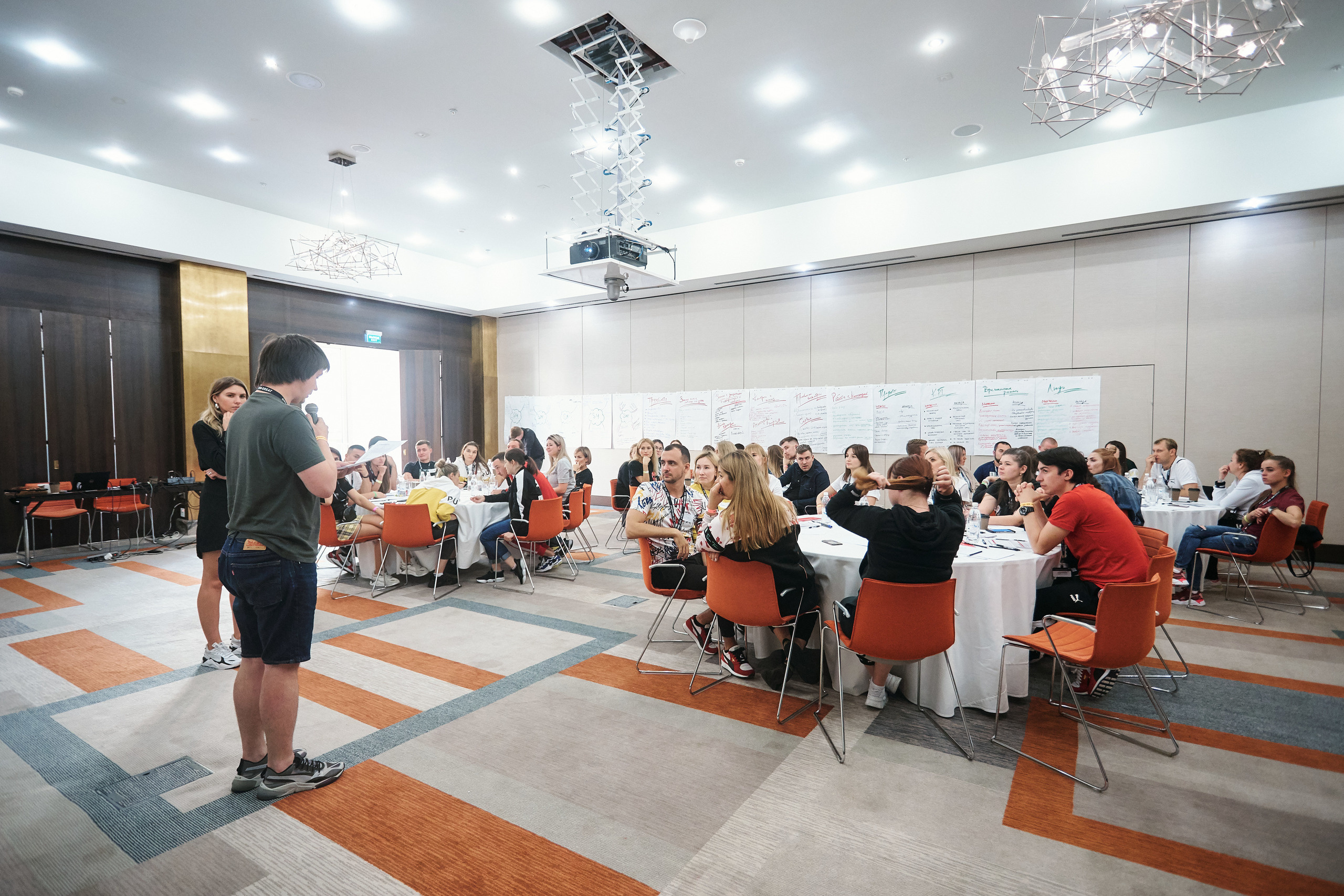 Training for PUMA store directors. Photographer Nikita Starodubtsev Serbia, Montenegro, Georgia, Turkey