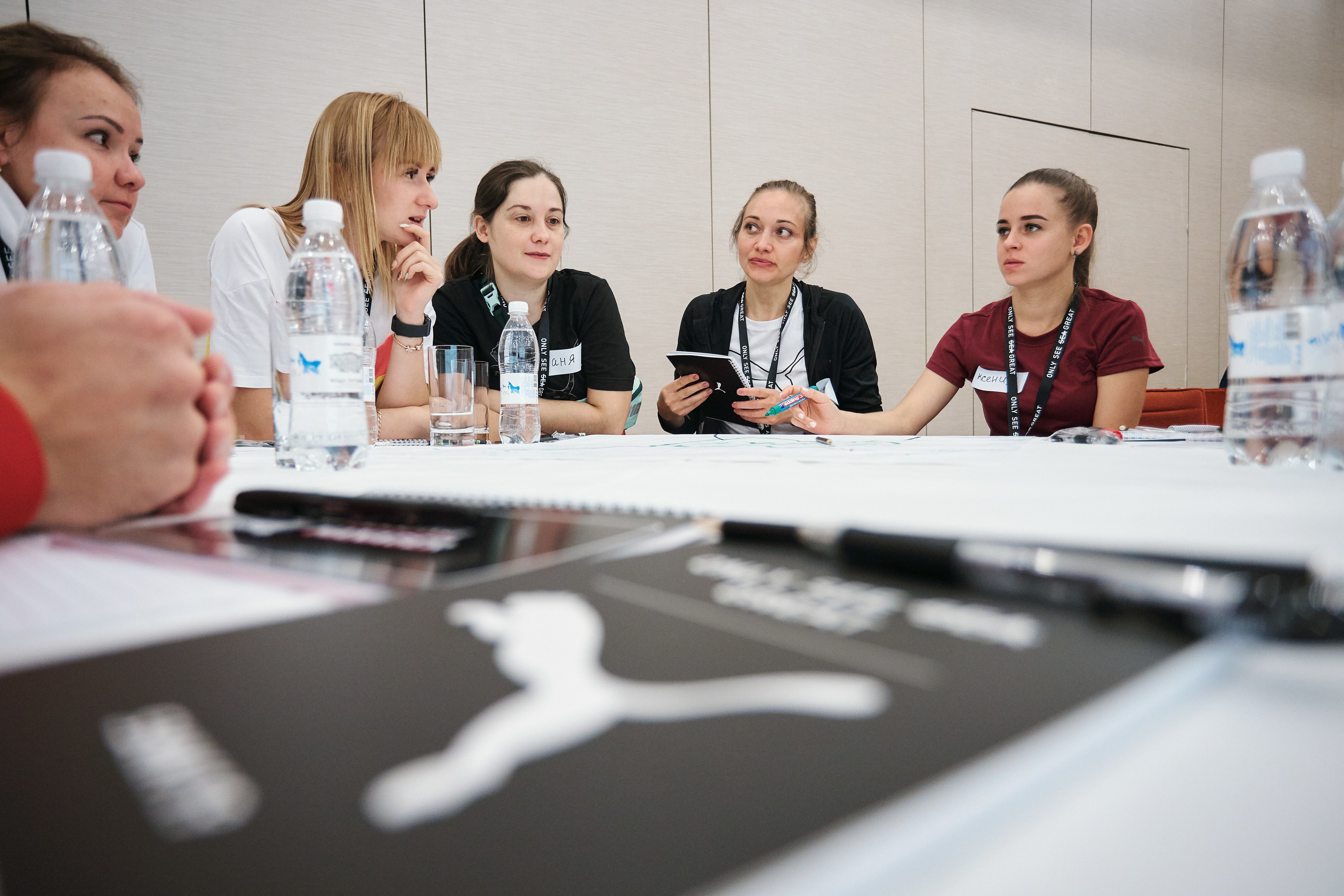 Training for PUMA store directors. Photographer Nikita Starodubtsev Serbia, Montenegro, Georgia, Turkey