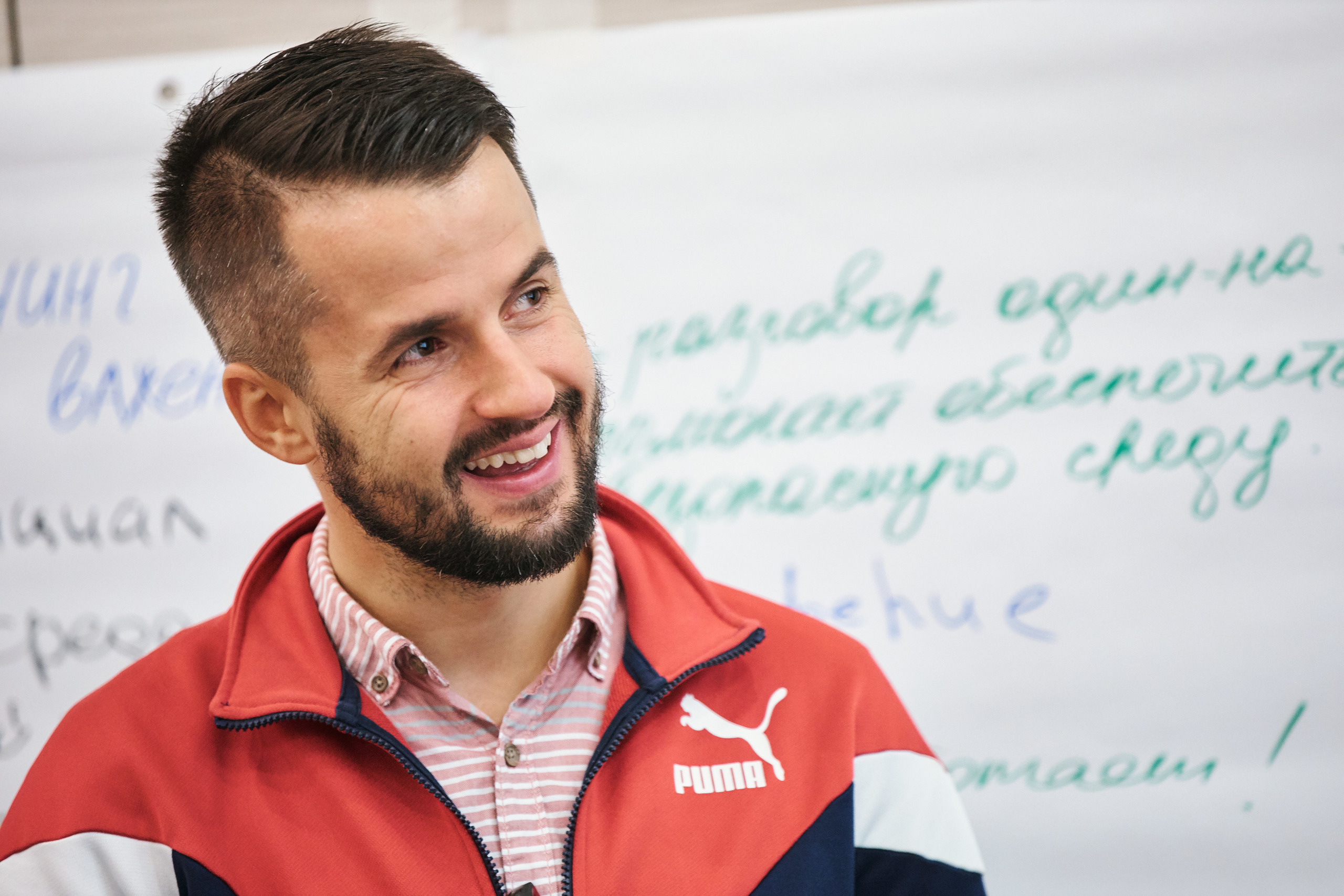 Training for PUMA store directors. Photographer Nikita Starodubtsev Serbia, Montenegro, Georgia, Turkey