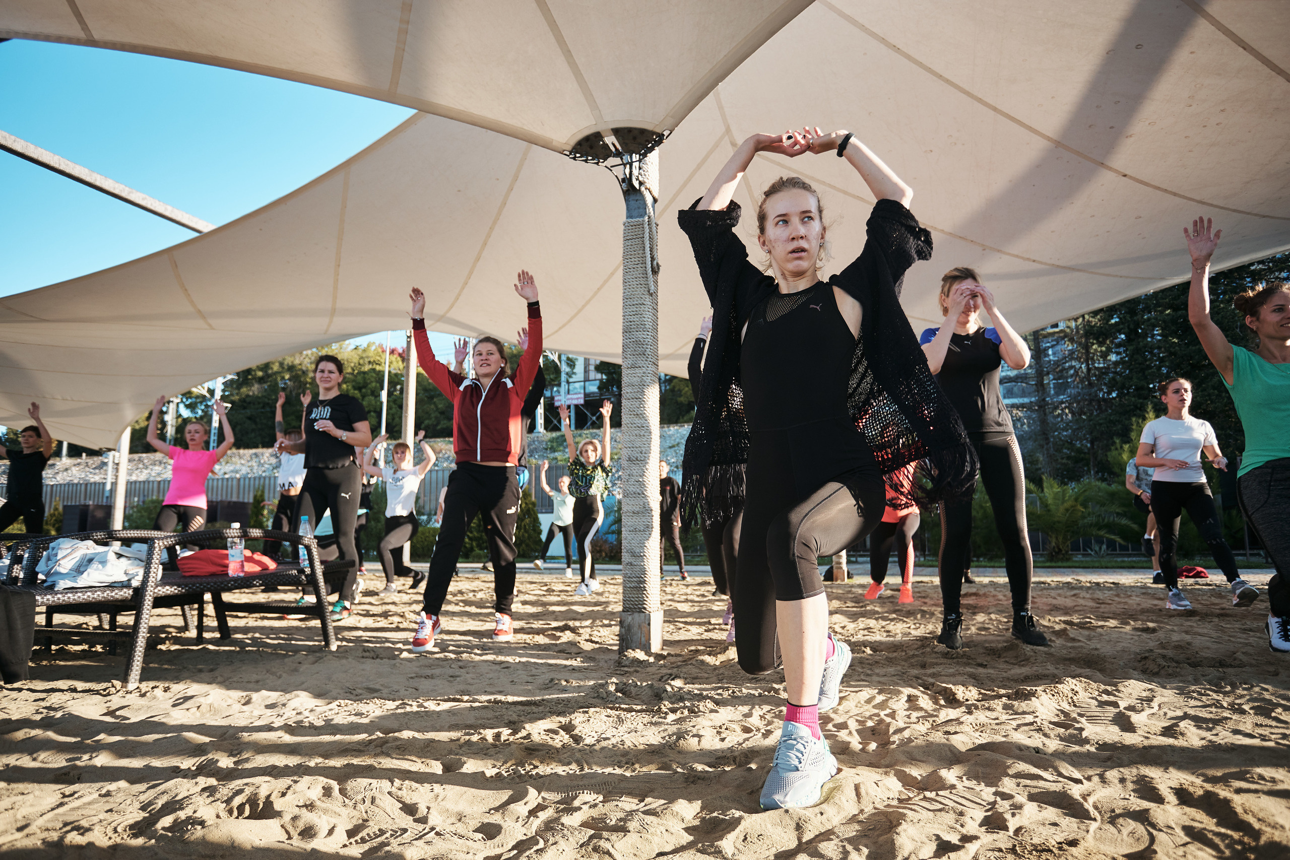 Training for PUMA store directors. Photographer Nikita Starodubtsev Serbia, Montenegro, Georgia, Turkey