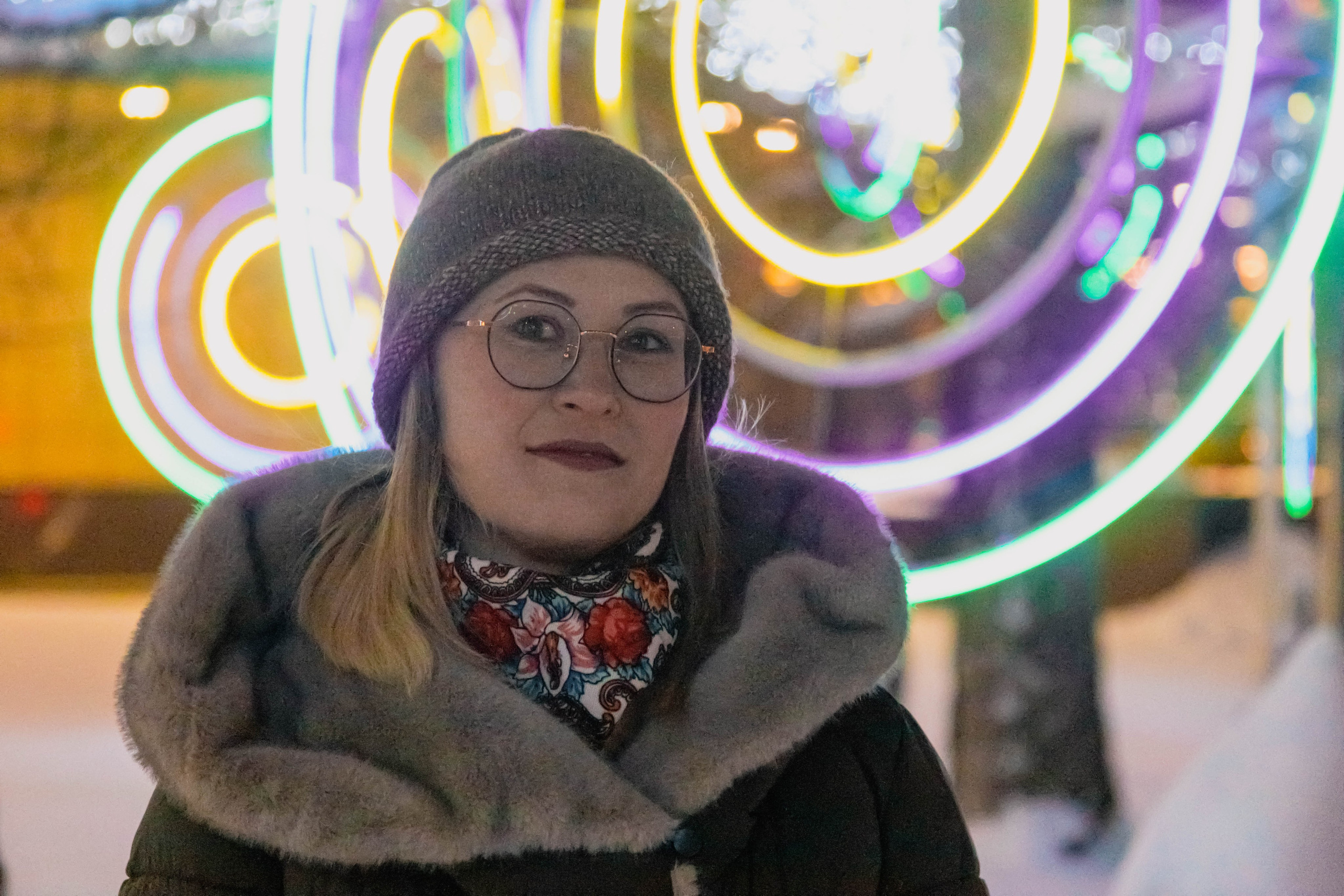 Новогодняя фотосессия с Машей. Фотограф Пермь. Фотосессия в фотостудии Перми и на свежем воздухе