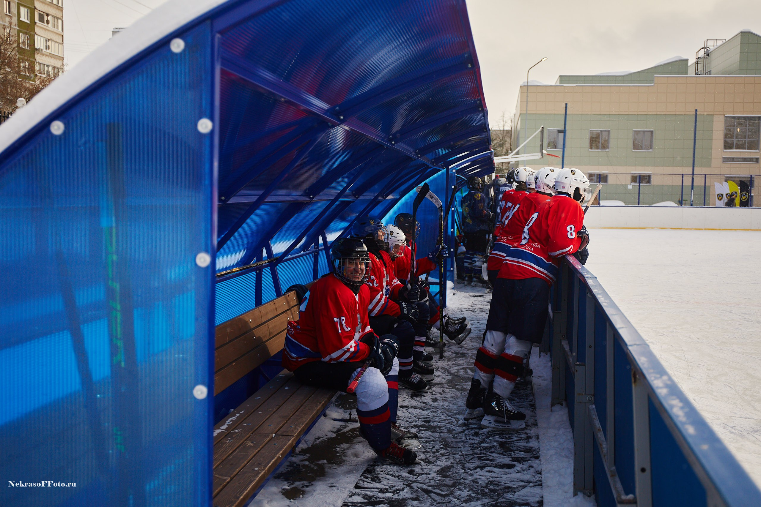 Турнир по хоккею «Русская классика» в рамках Офицерской хоккейной лиги. Спортивный фотограф Некрасов Денис