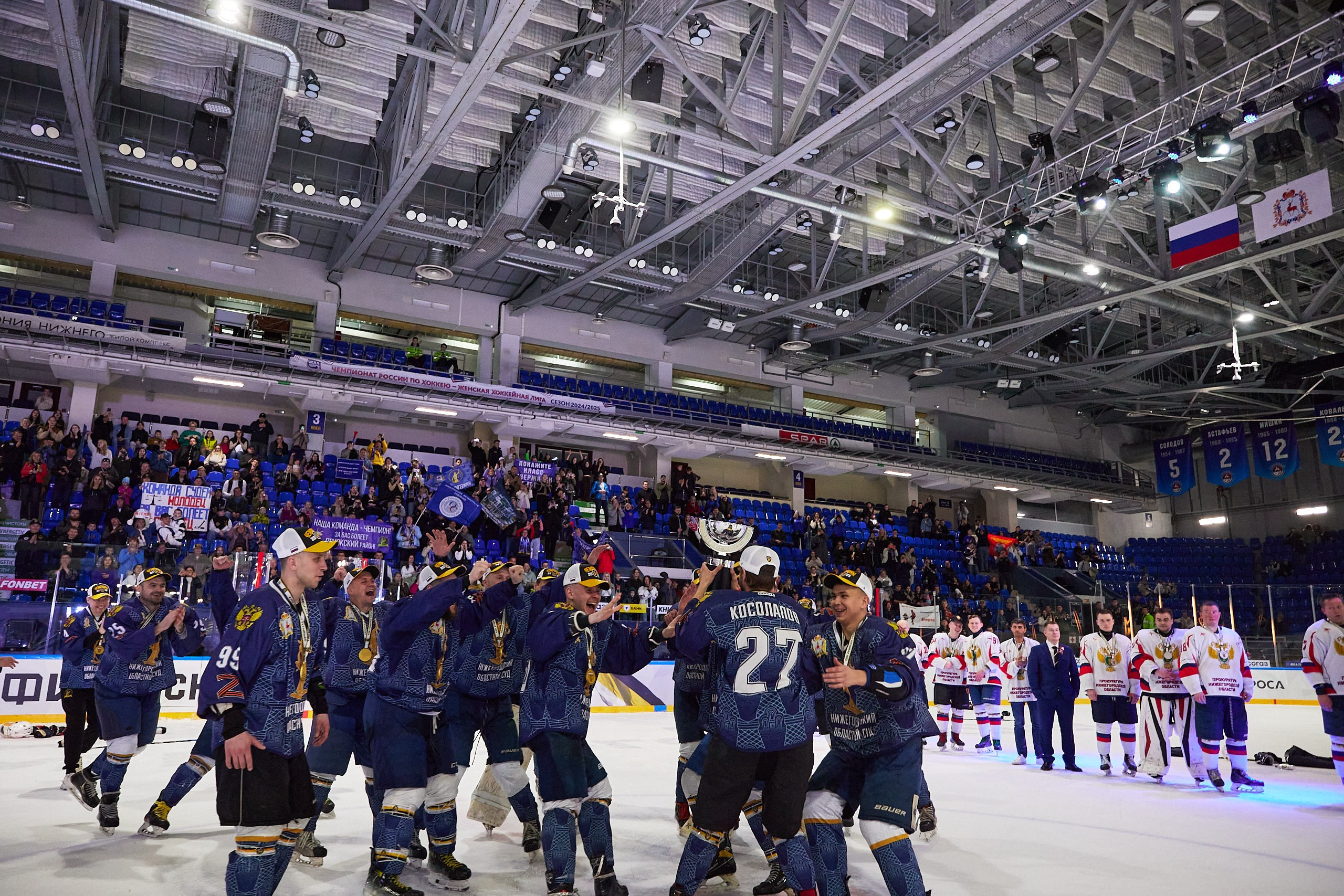 Репортаж. Офицерская хоккейная лига 2025 год. Спортивный фотограф Некрасов Денис