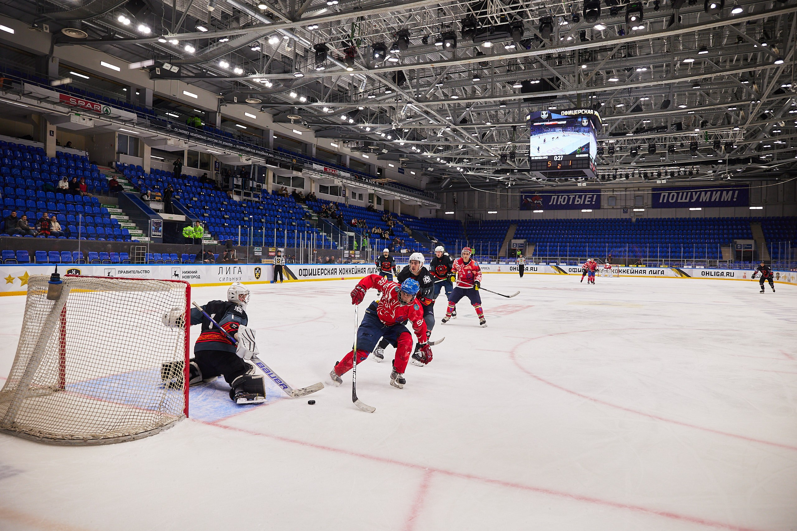 Репортаж. Офицерская хоккейная лига 2025 год. Спортивный фотограф Некрасов Денис