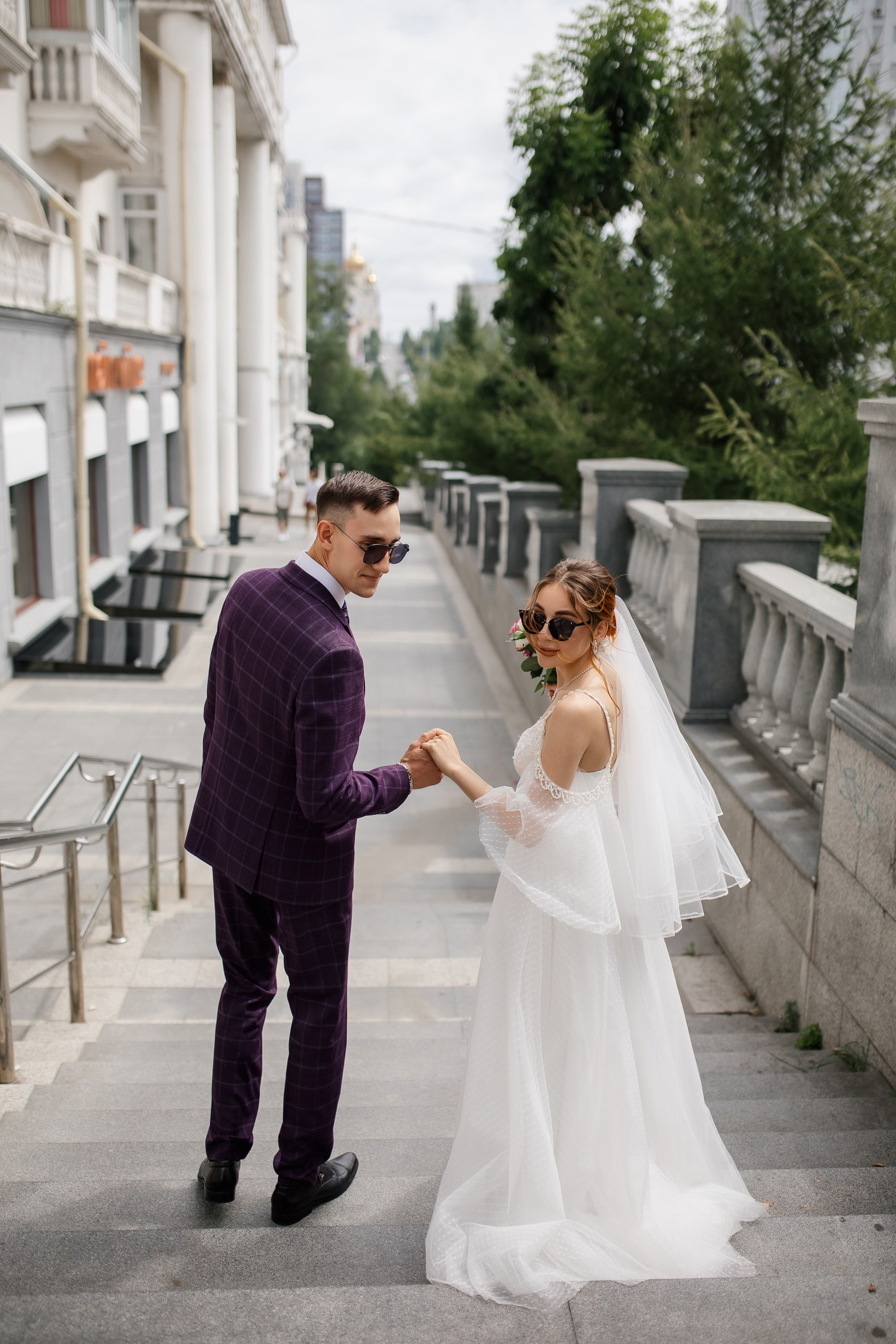 Ксения и Максим. Сборы Sopka. Прогулка по городу. Свадебный фотограф в Хабаровске