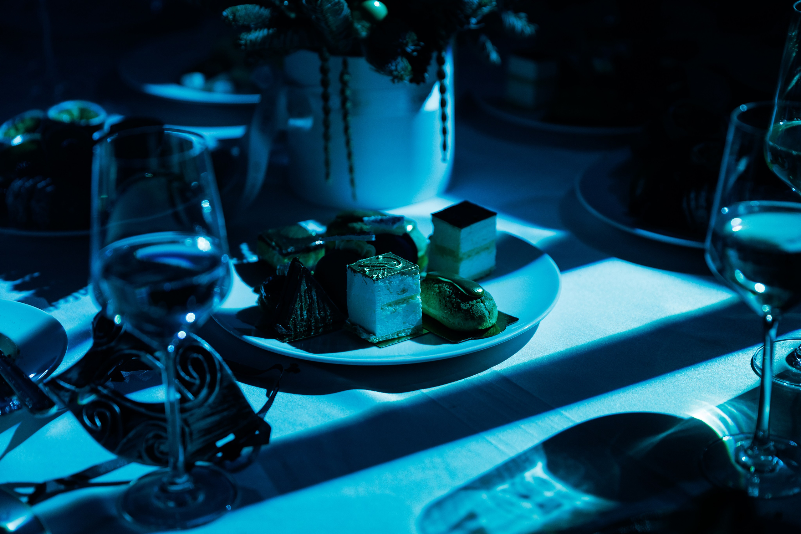 Новогодний ужин Сбер