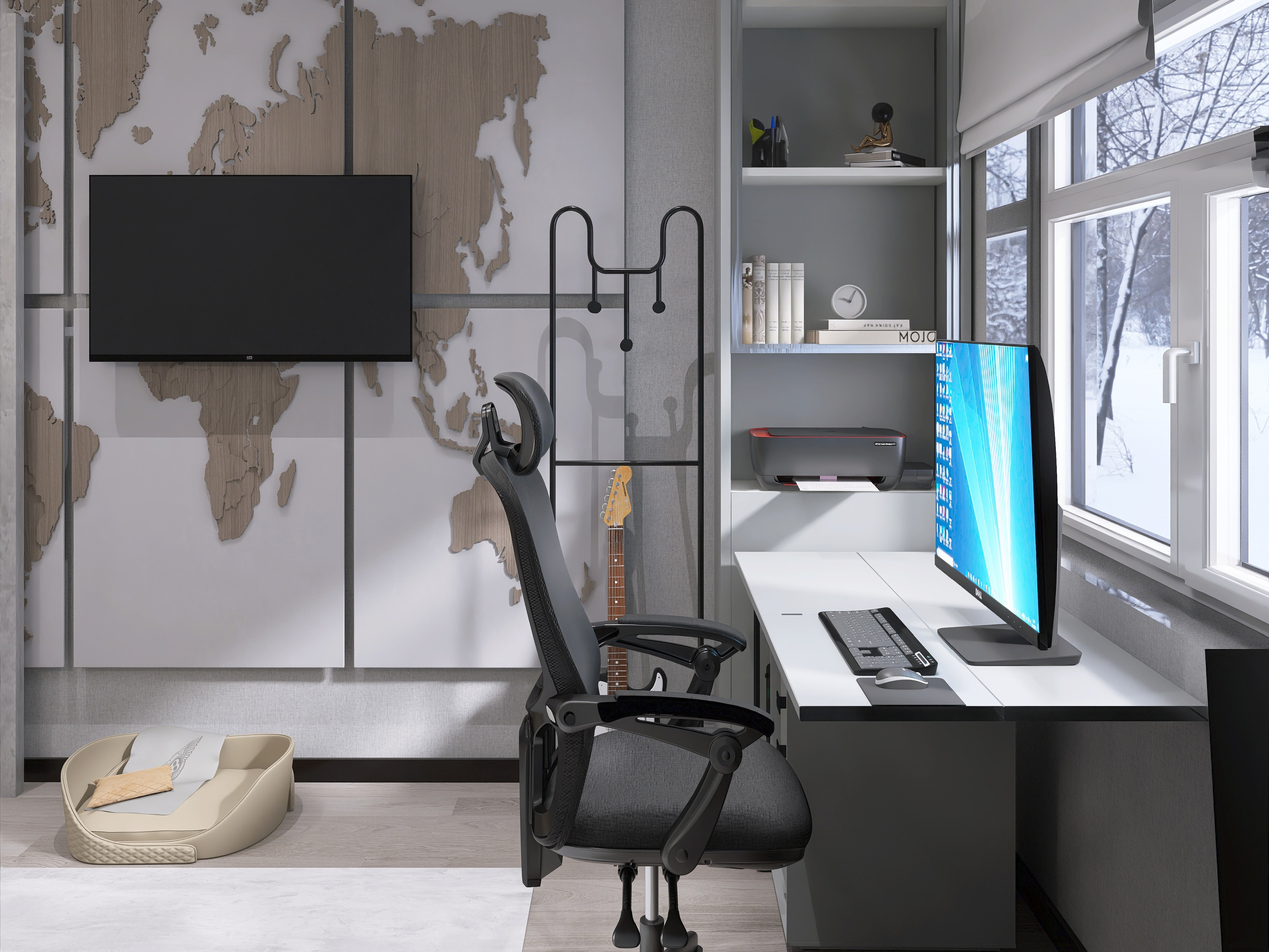 КП Гармония. Площадь 107 кв. м. Дизайнер интерьера в Новосибирске_Елена Сергеева