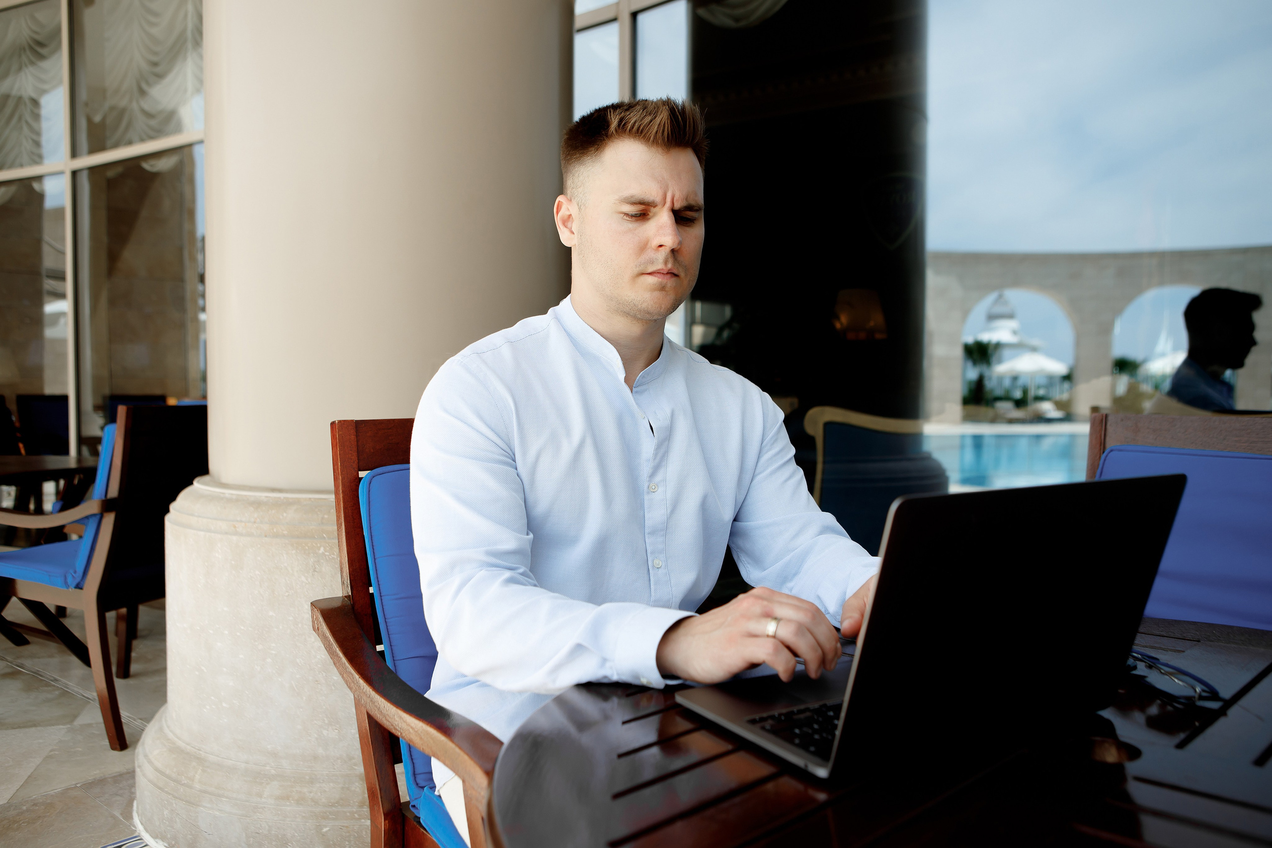 Business portrait. Photographer in Batumi, Georgia Pavel Sharnikov