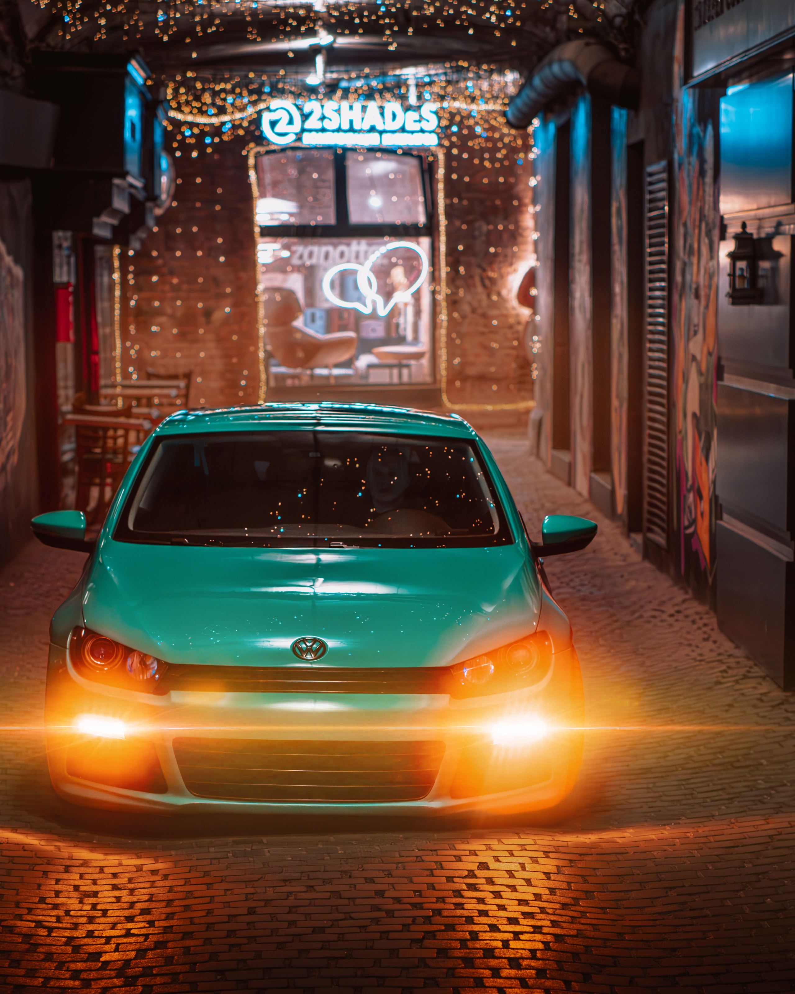 VOLKSWAGEN SCIROCCO. Автомобильный фотограф в Москве