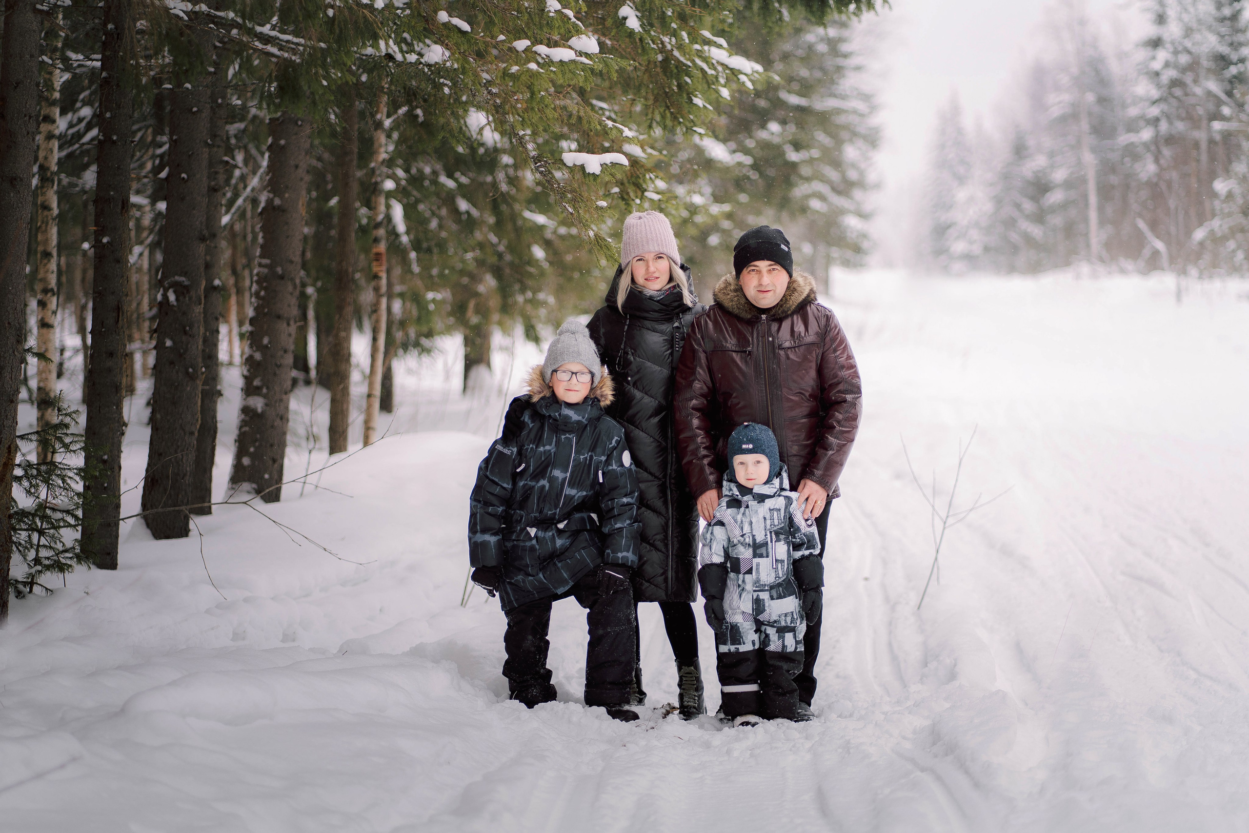 Зимняя фотосессия. Фотограф Губаха Рависа Муллахметова