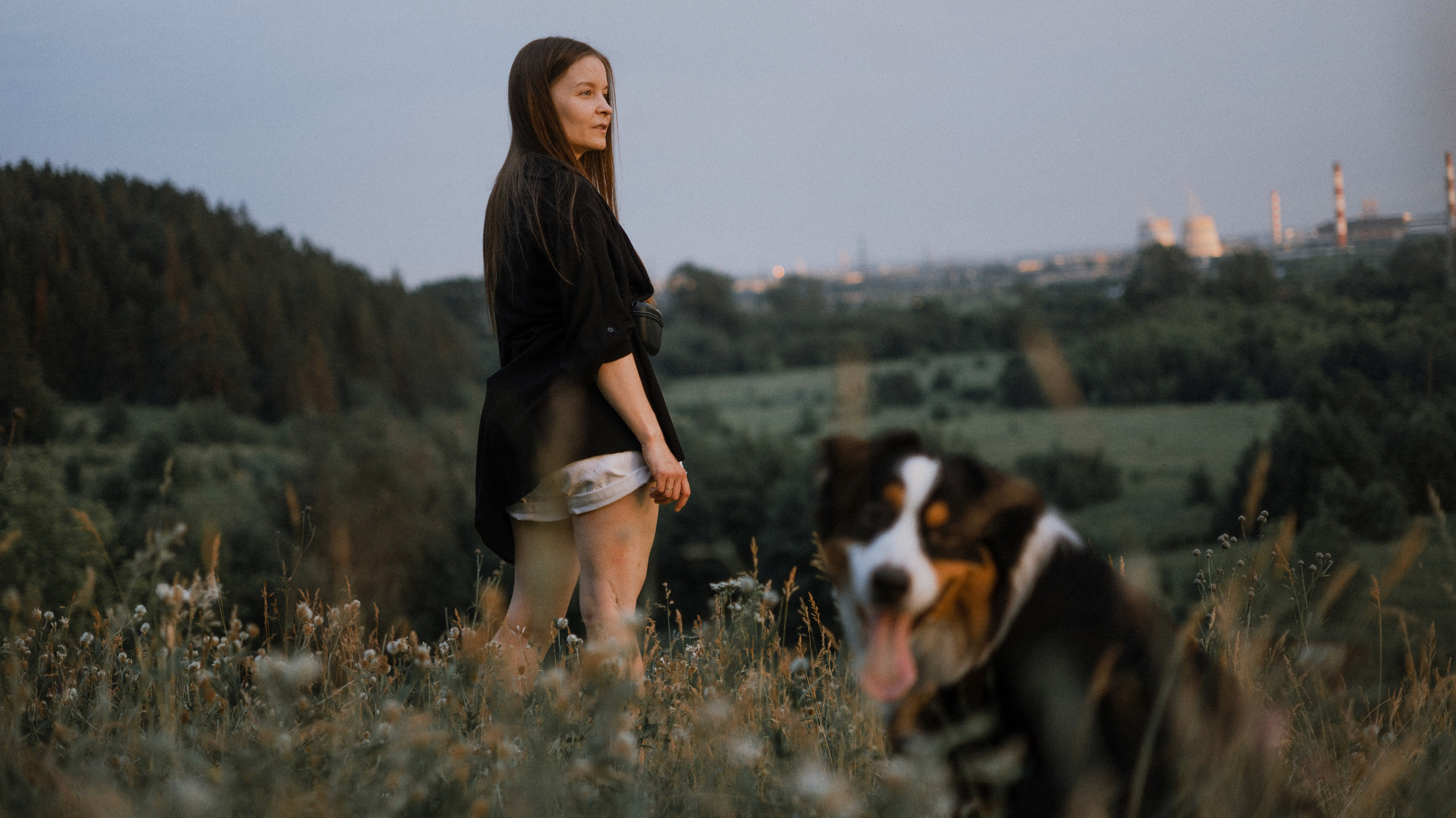 Яна и Уга. Фотограф-анималист Богданова Полина