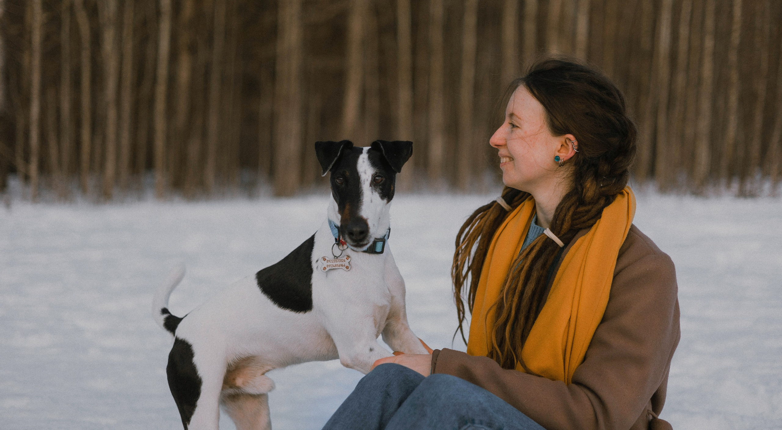 Ольга и Сэм. Фотограф-анималист Богданова Полина