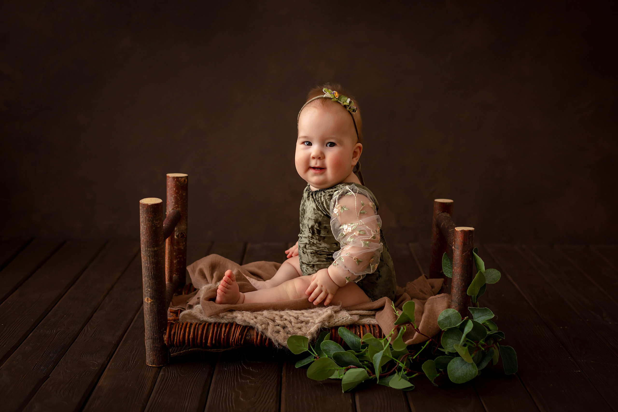 Малыши до года. Фотограф новорожденных в Тюмени