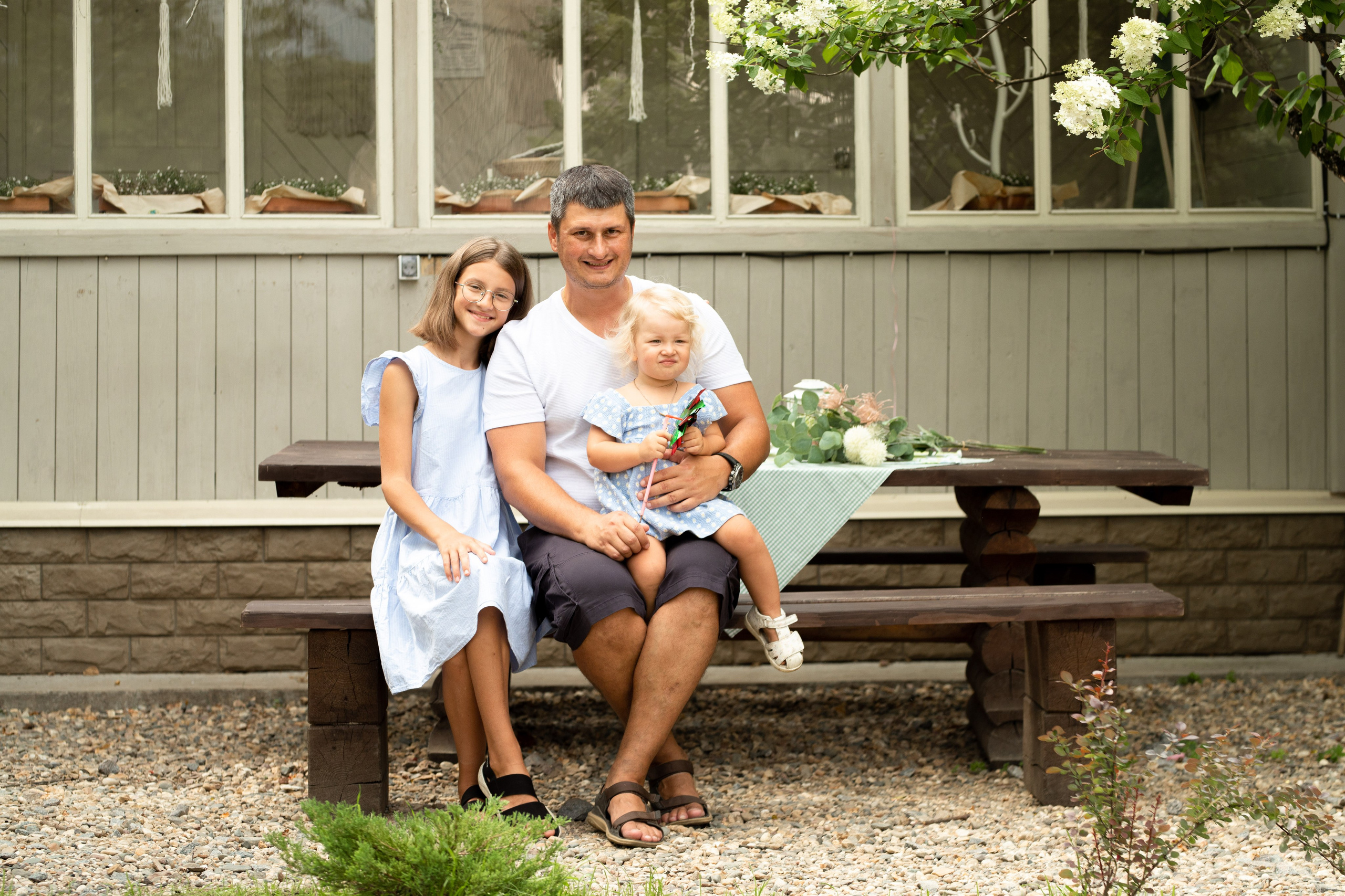 Семейная фотосессия на даче в Купавне. Фотограф в Железнодорожном и Балашихе