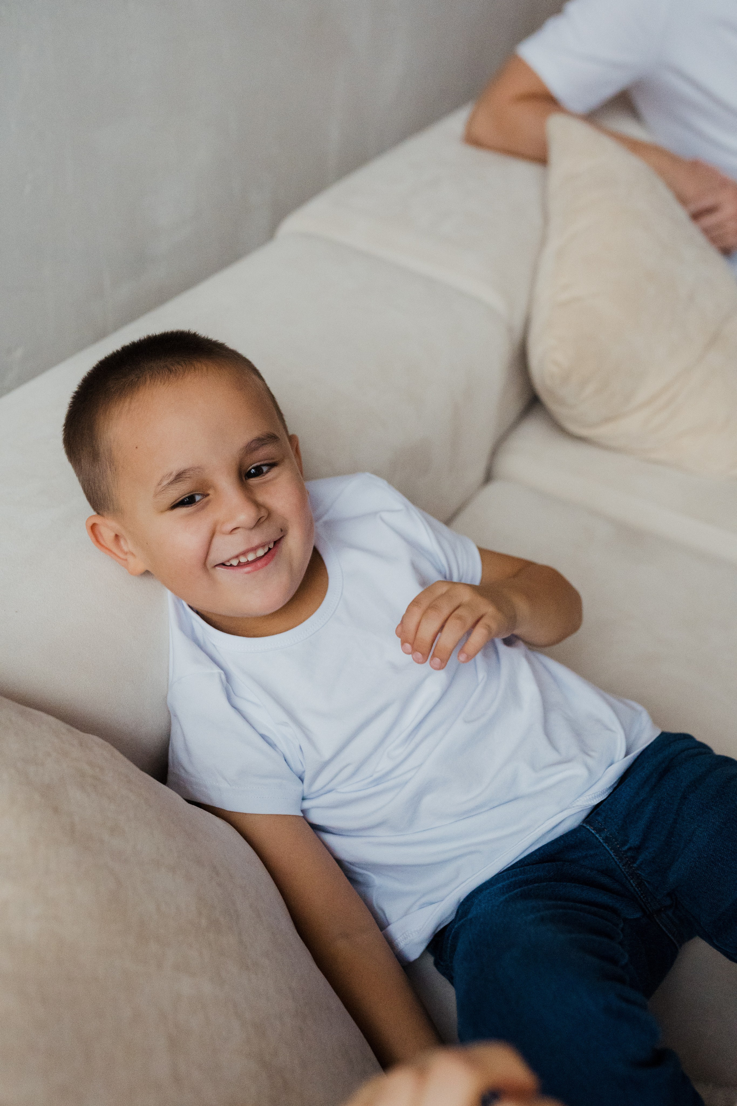 Семейная фотосессия в студии в Москве, семейный фотограф Анна Полушина. Свадебный фотограф в Москве Анна Полушина