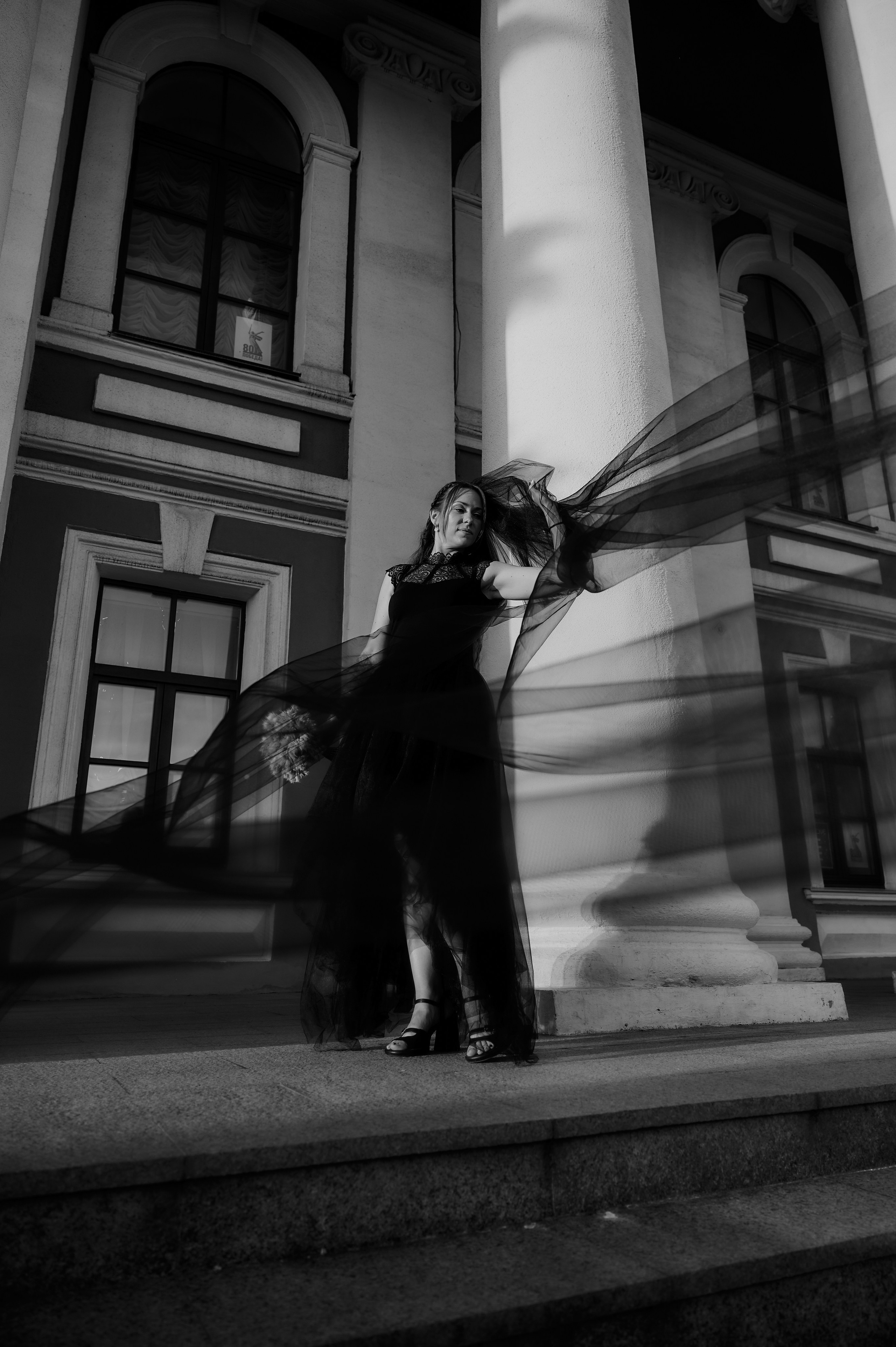 Свадебная фотосессия в Туле в черном. Свадебный фотограф в Туле Никита Беляев