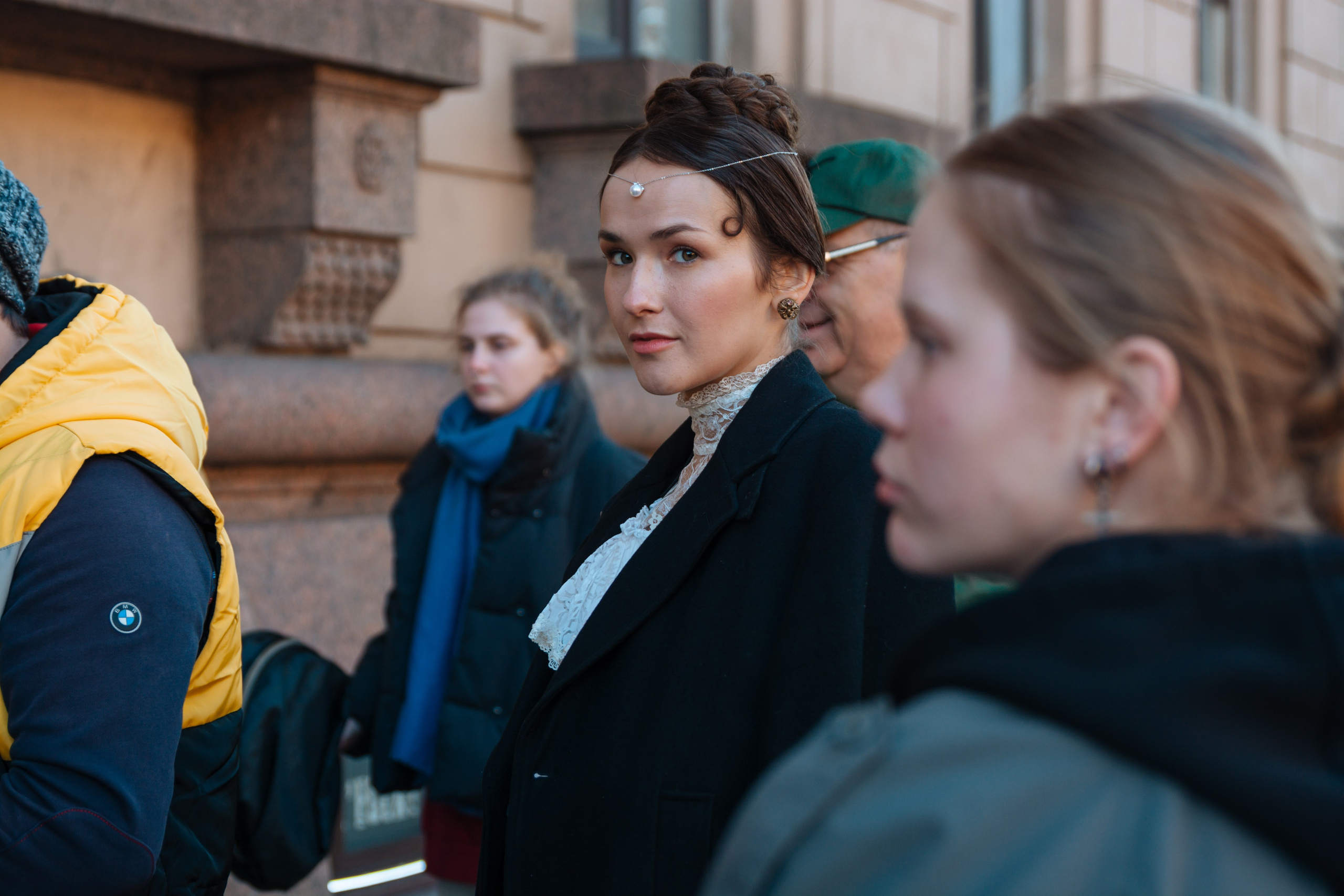 Пушкин в отеле «Оболенский». Съёмка ролика для конкурса. Портретный фотограф в Санкт-Петербурге Дмитриева Наталия