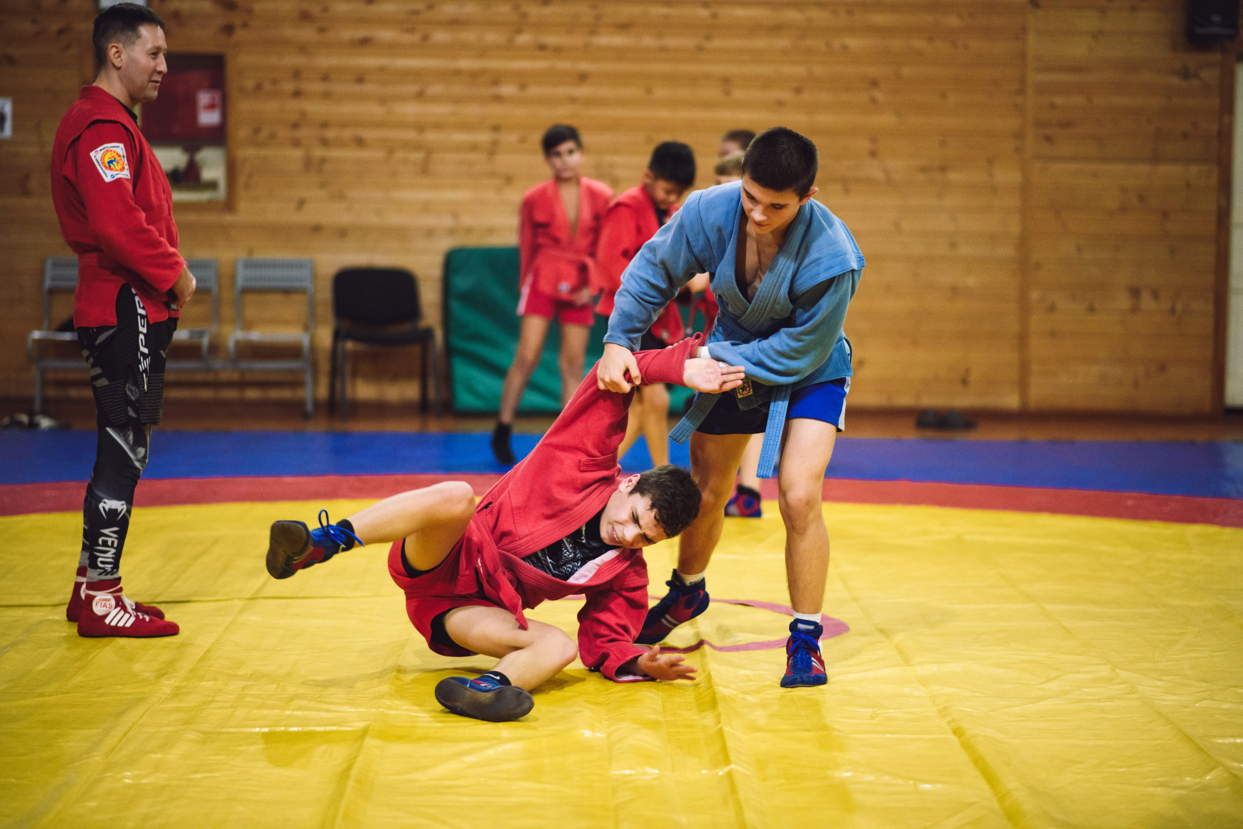 Тренировка Самбо. Фотограф в Санкт-Петербурге Виталий Кедов