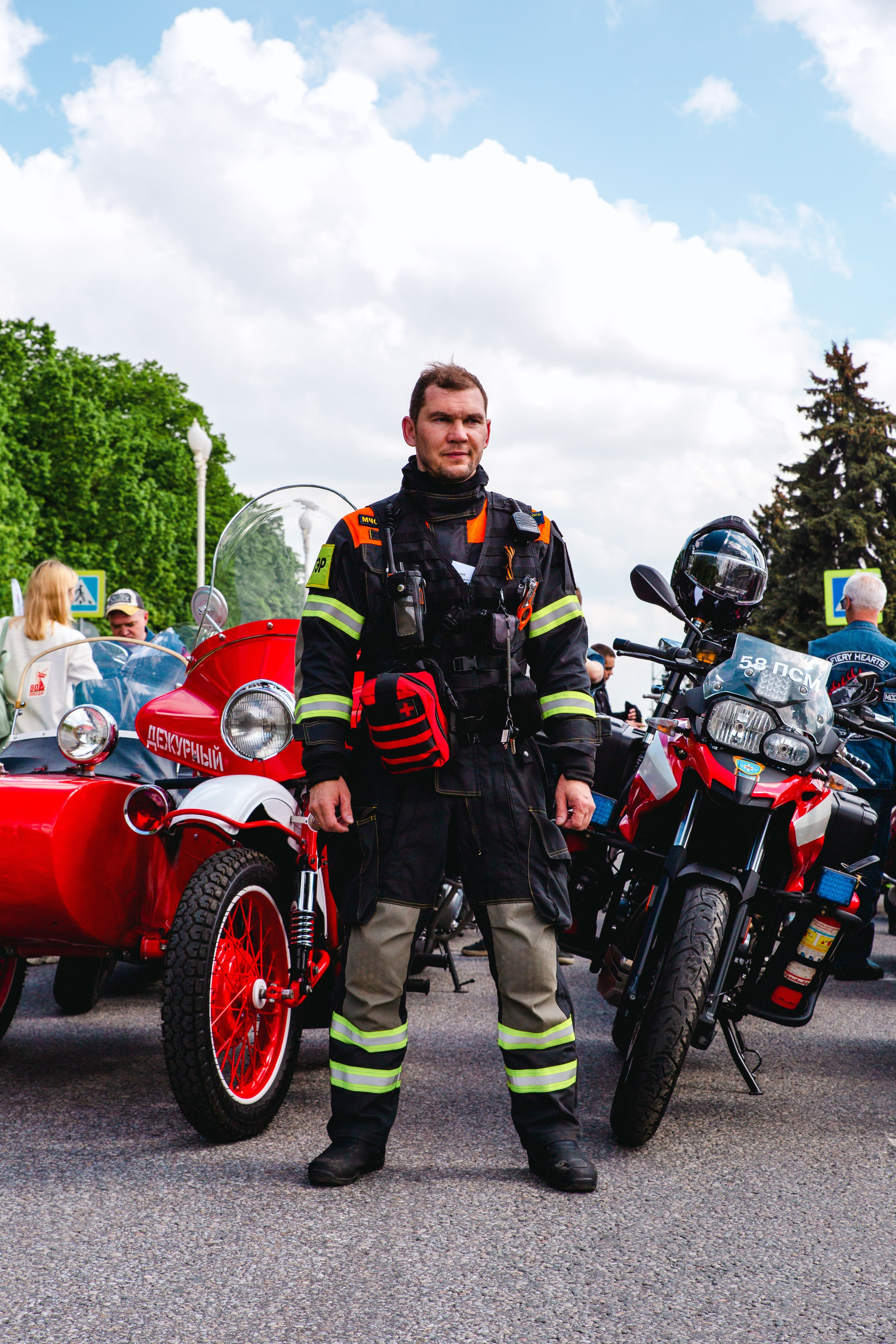 Открытие мотосезона. Фотограф в Москве Елена Дружинина