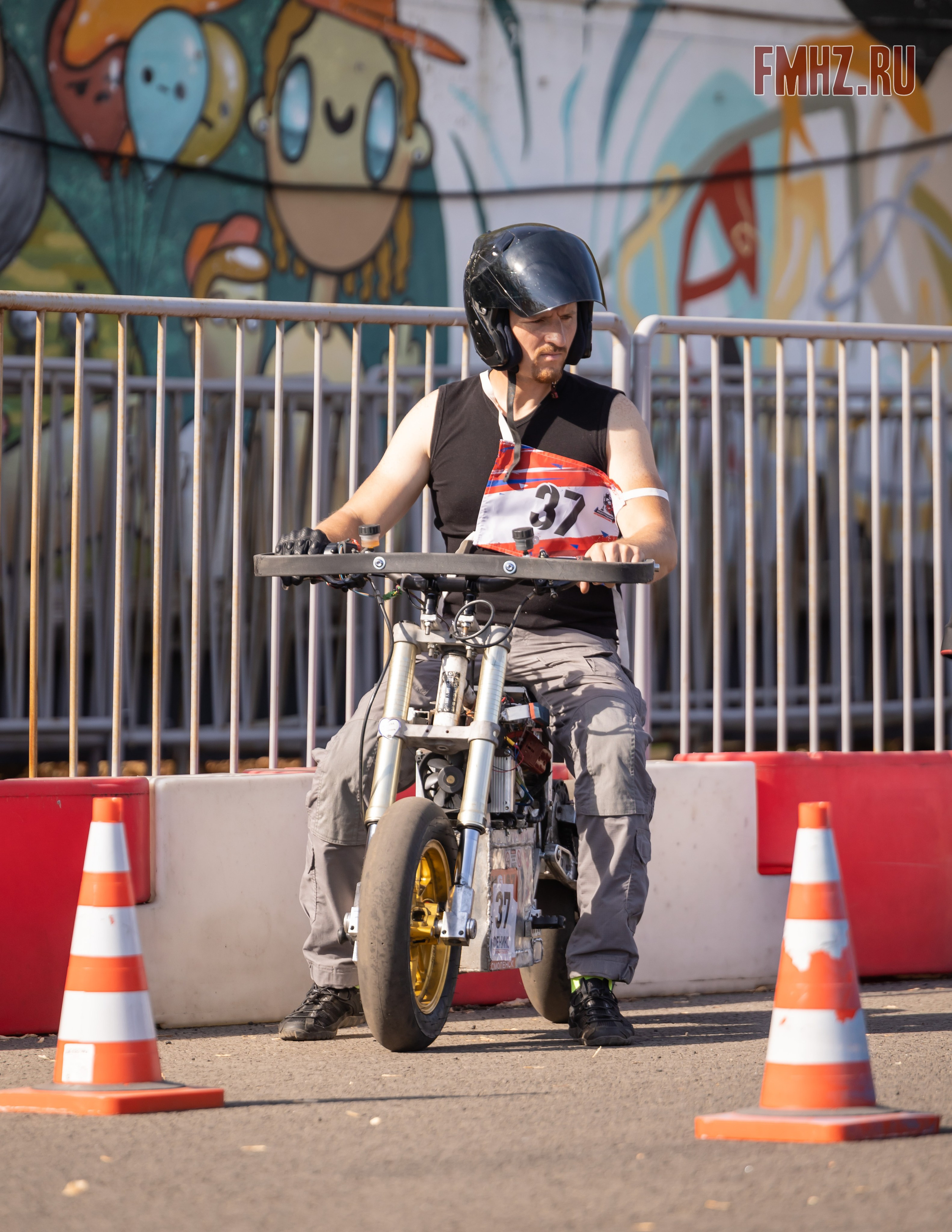 Соревнования по мотоджимхане на площадке Мосгортранс 15.09.2024. Фотограф Владимир Охрименко