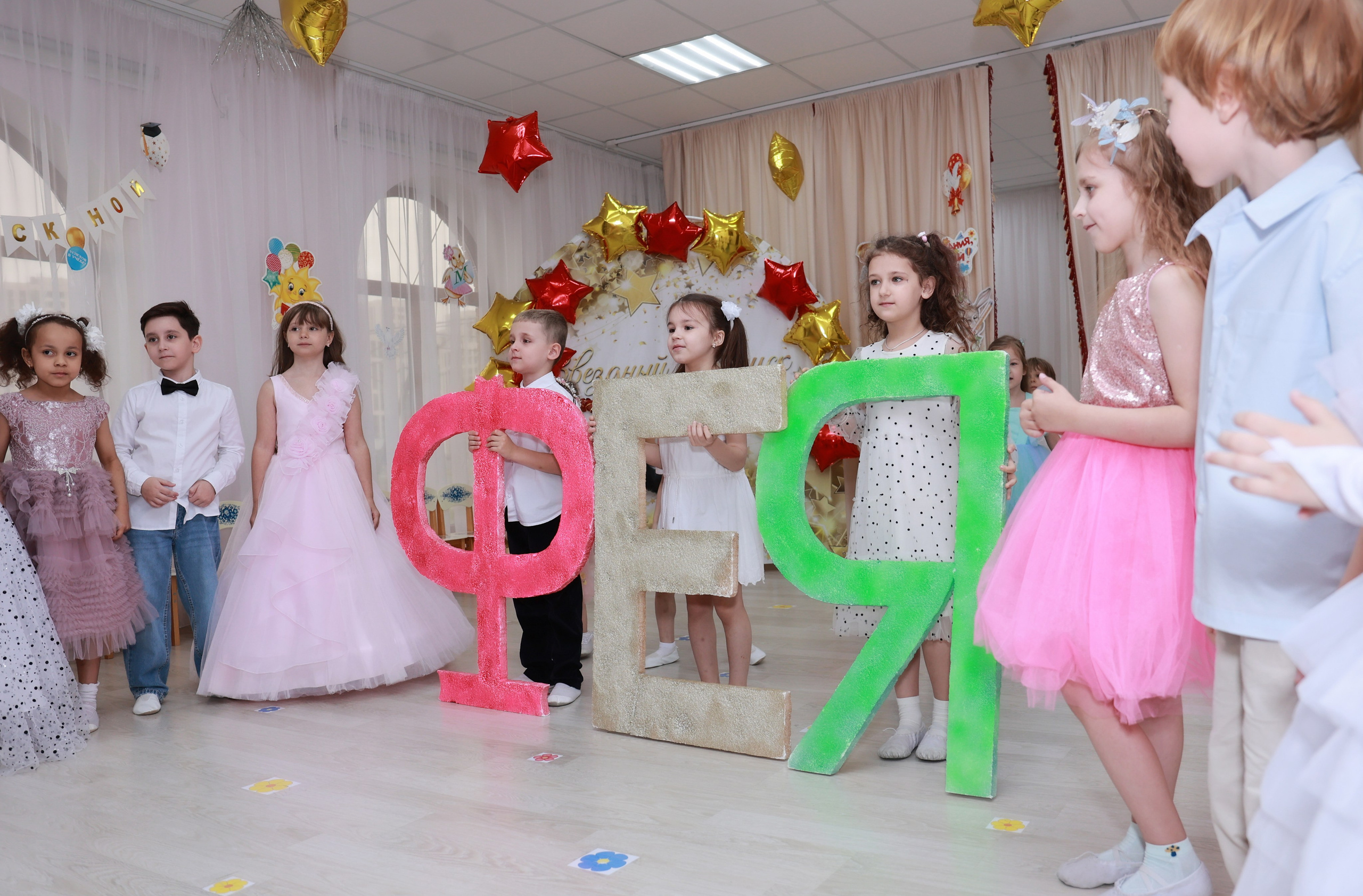 Выпускной альбом в детском саду «Фея». Детский семейный фотограф Краснодар