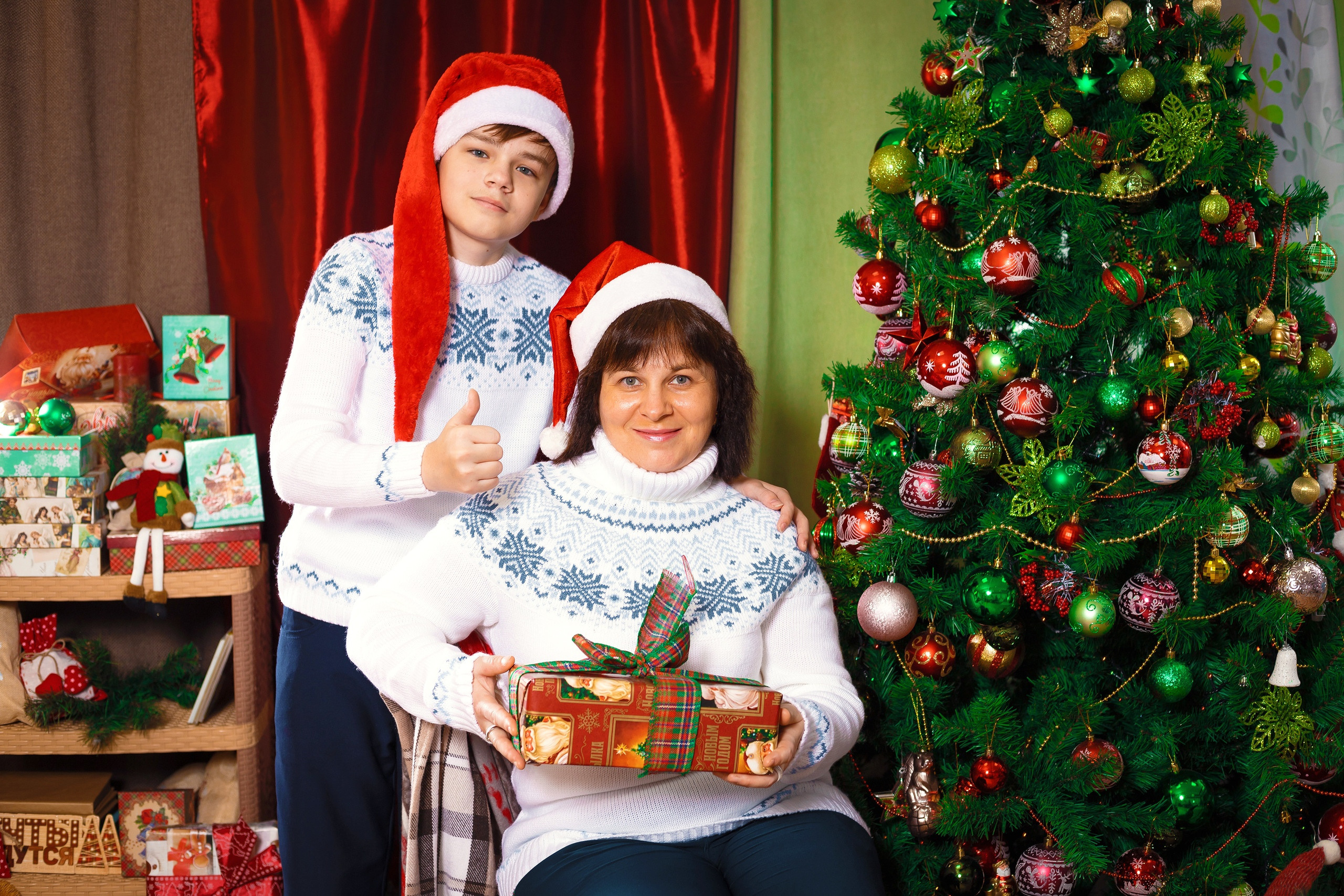 новогодняя фотосессия