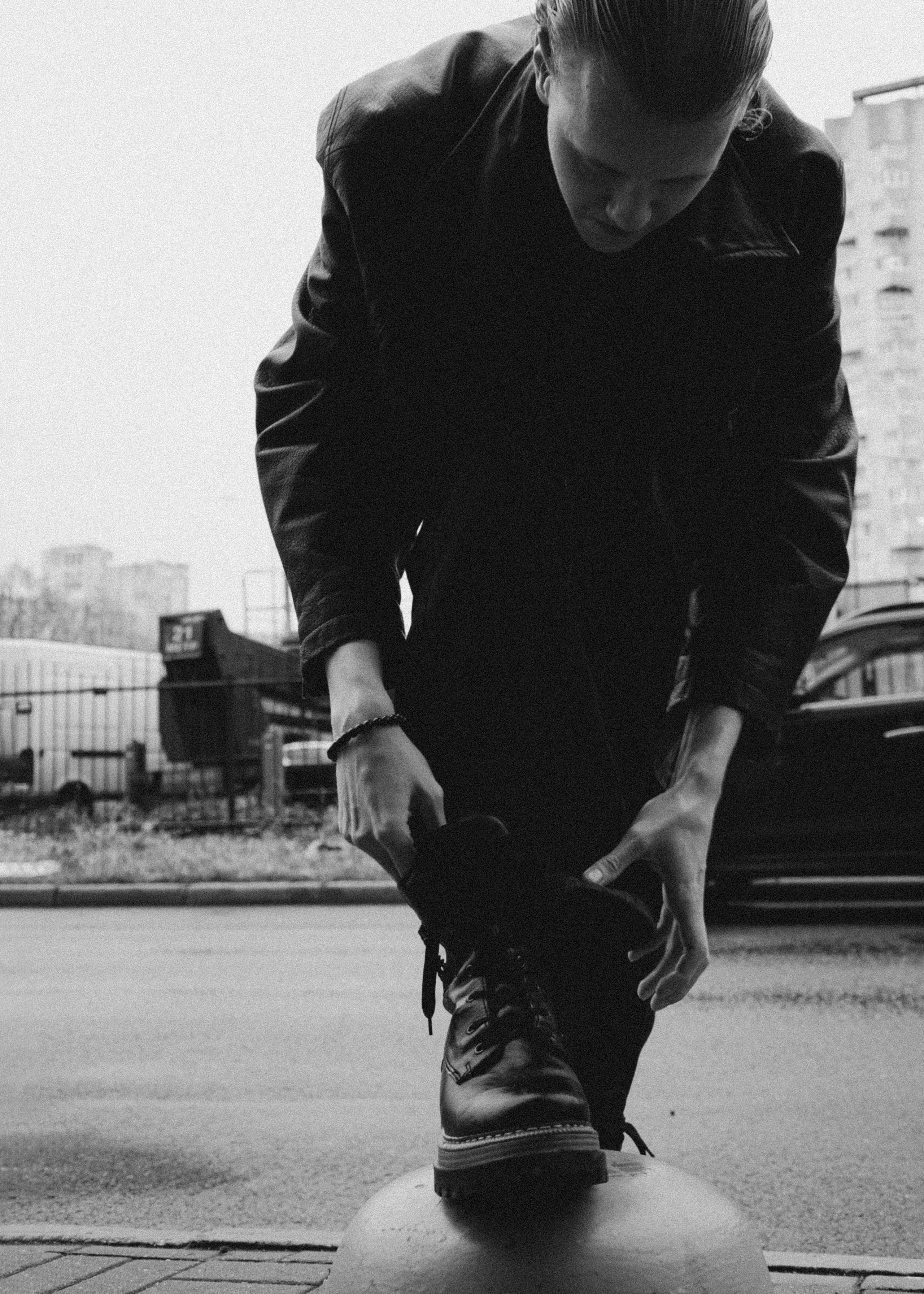 Творческая съемка для стилиста по мужским прическам