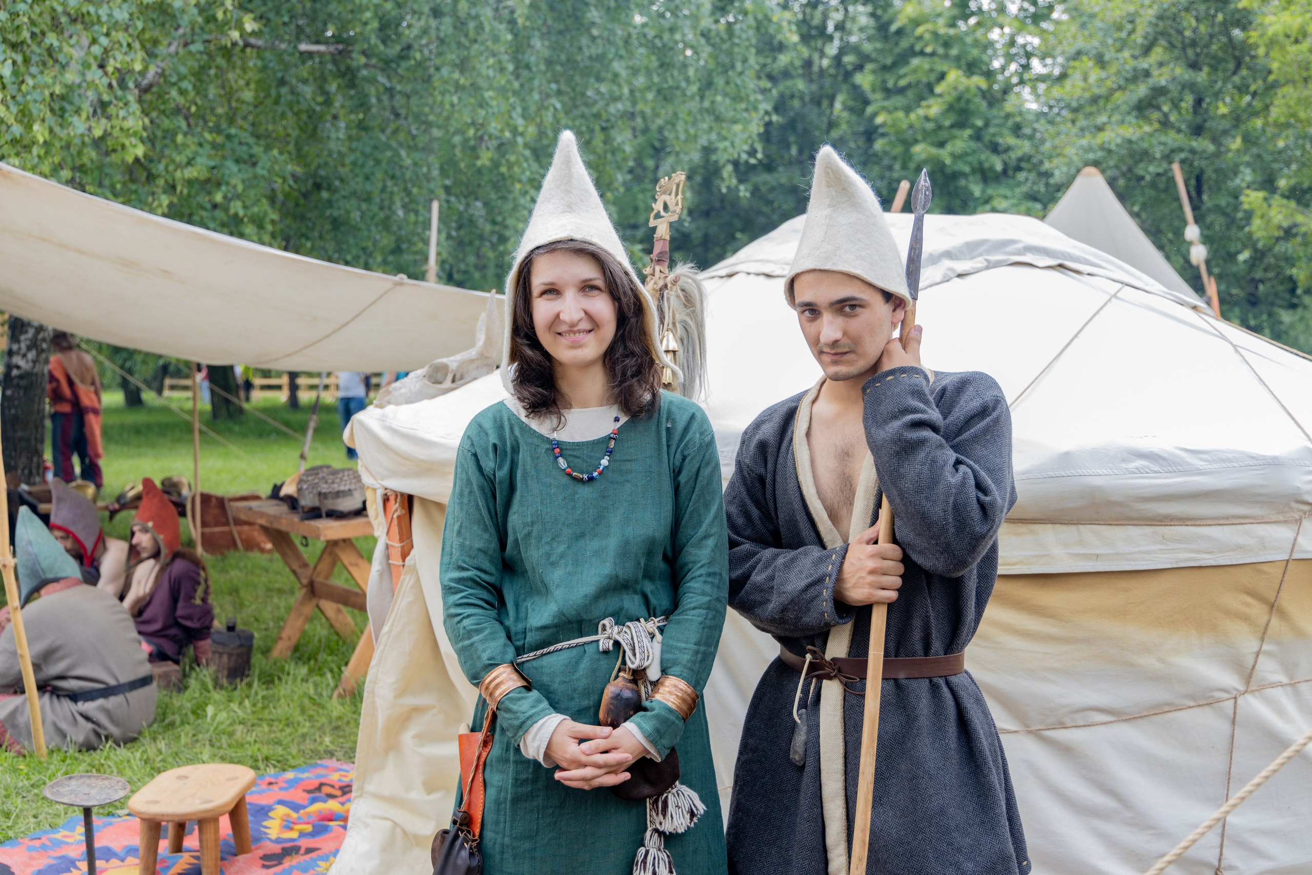 Времена и эпохи 2024. Ростокинский акведук. Площадка Античность. Репортажный, семейный и студийный фотограф в Москве Демин Алексей