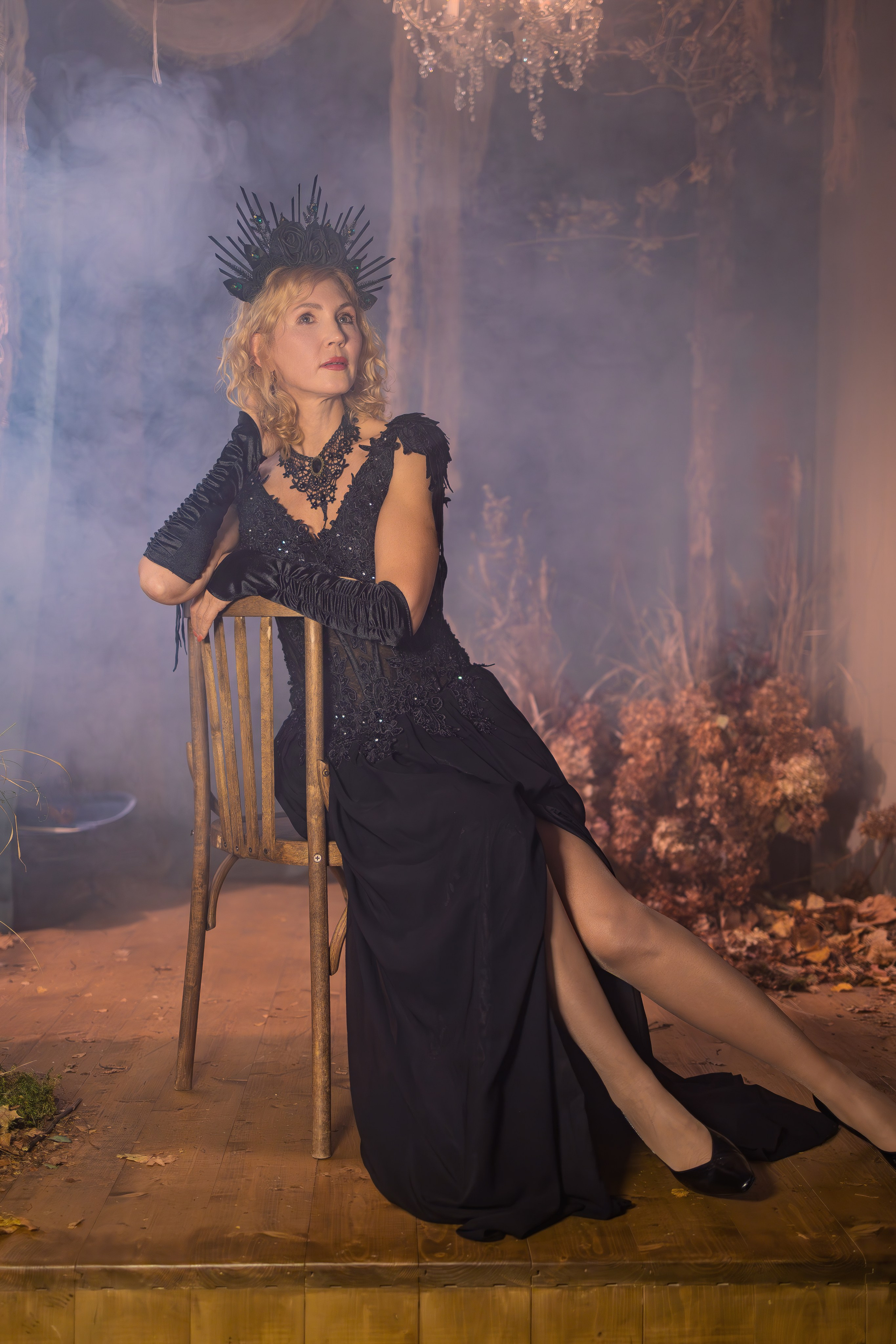 Оксана. Заброшенный театр. Репортажный, семейный и студийный фотограф в Москве Демин Алексей