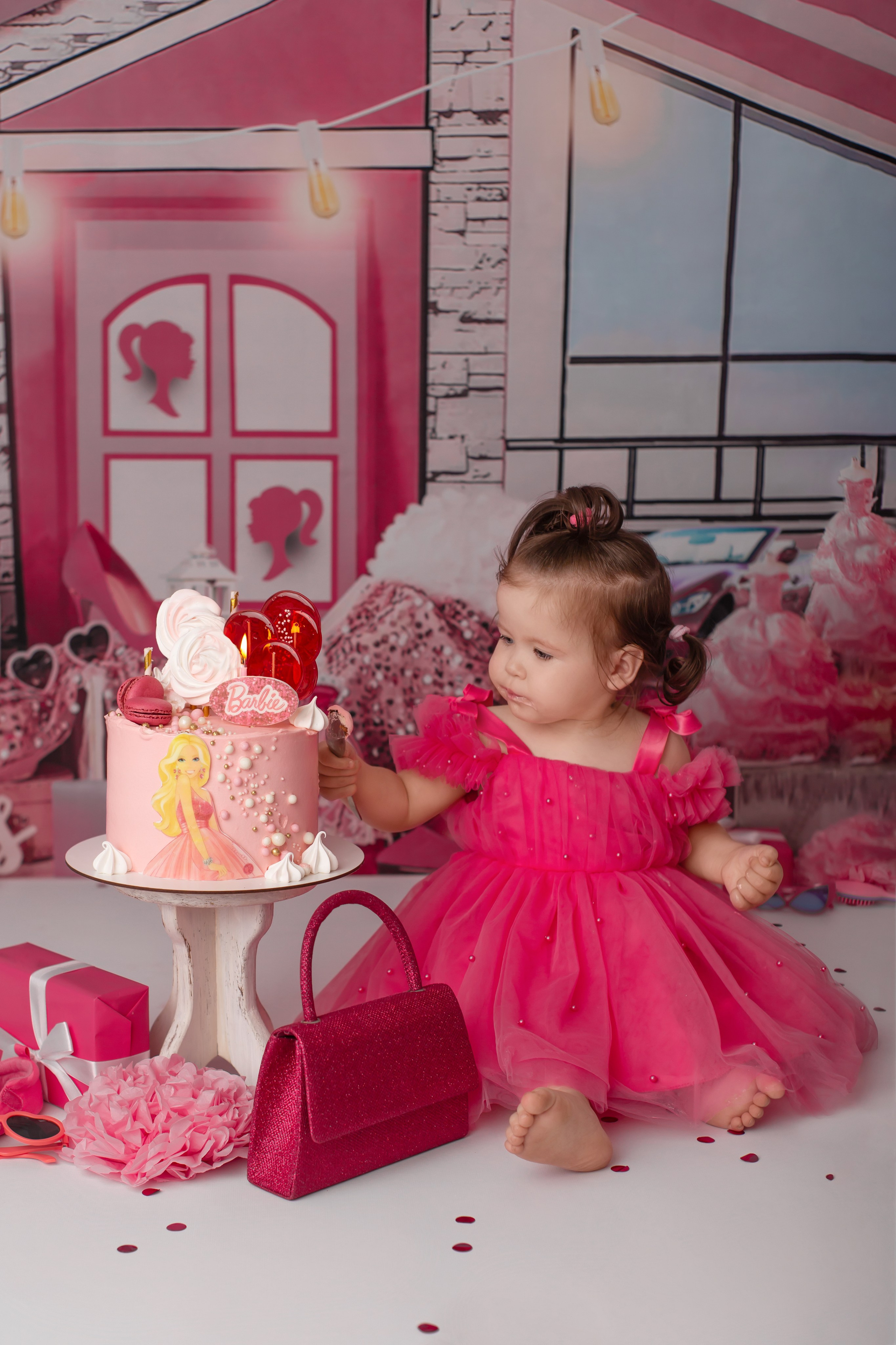 «Девочки». Оля Март. Фотограф новорождённых город Лида. Фотограф на годик в Лиде